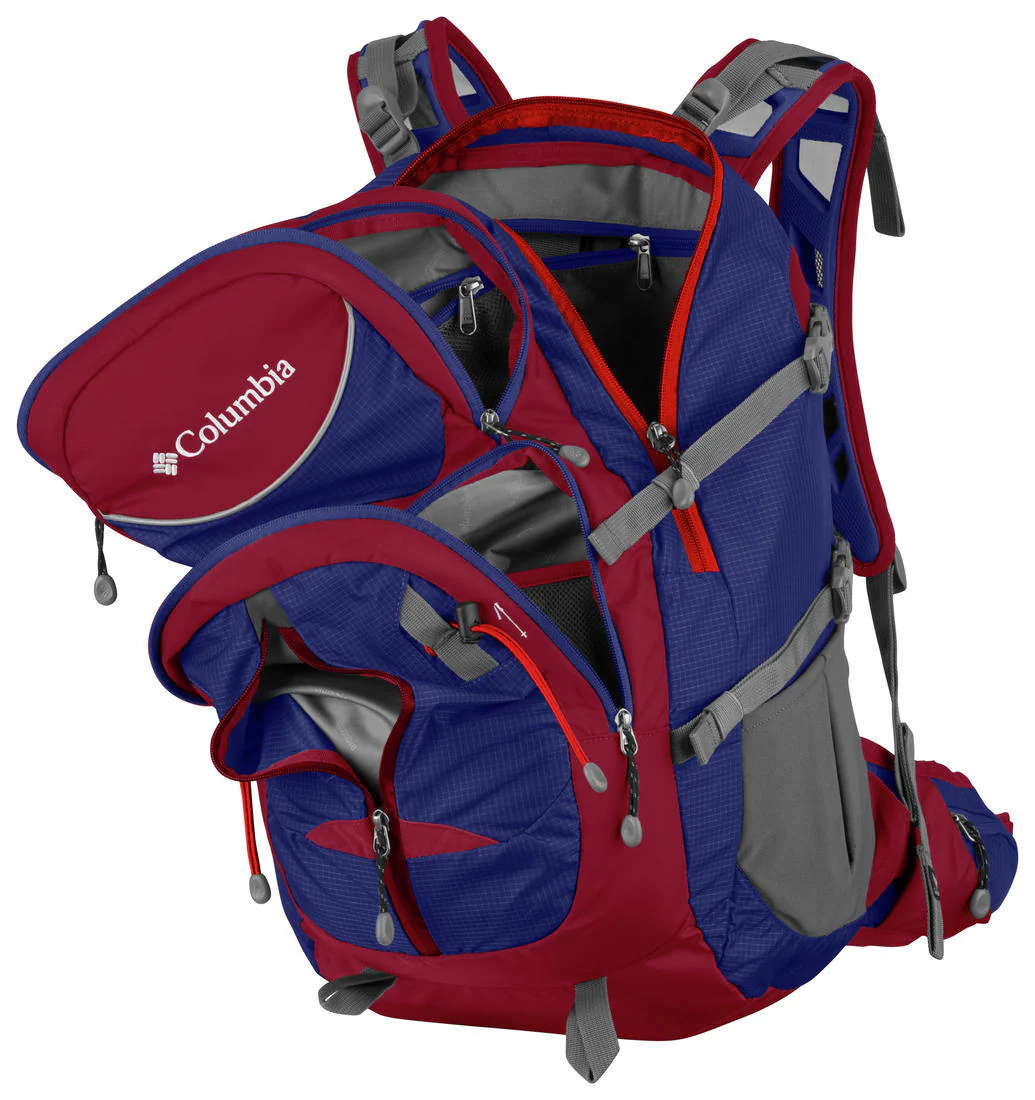 Columbia Unisex Purple Ridge Runner 40L - Image 2