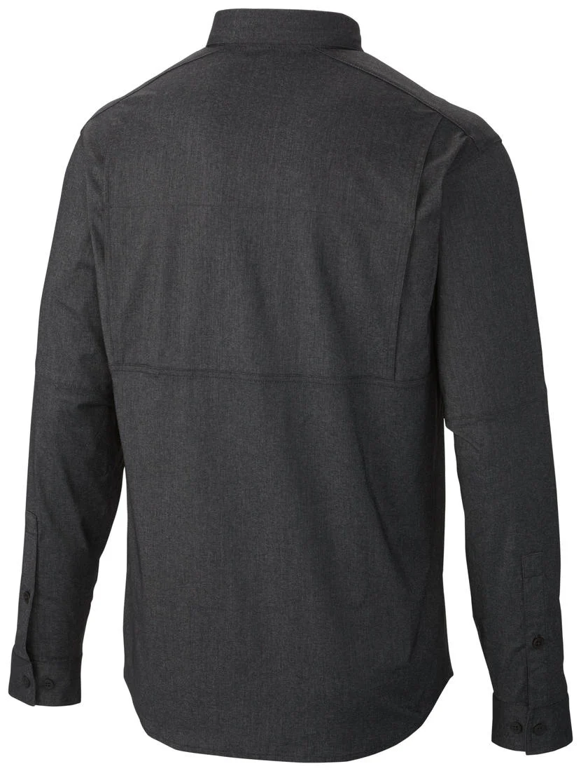 Columbia Men Black Royce Peak II Long Sleeve Shirt - Image 2