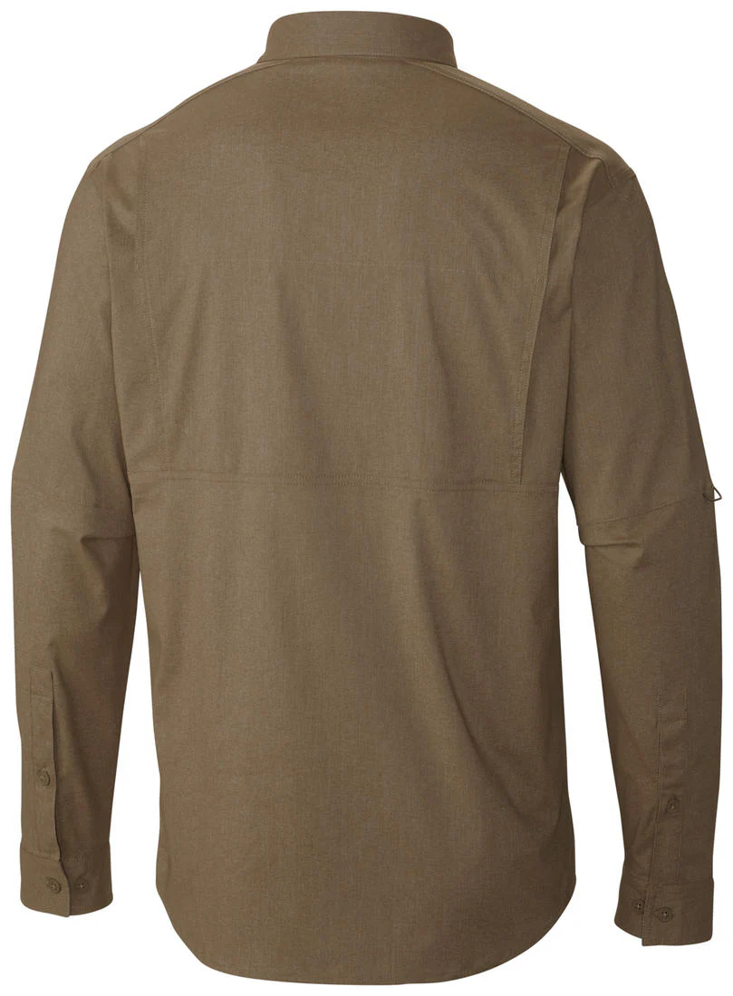 Columbia Men Brown Royce Peak II Long Sleeve Shirt - Image 2