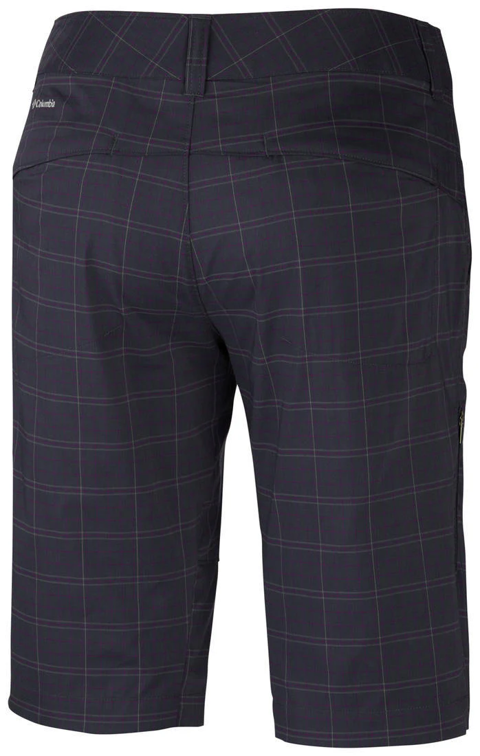 Columbia Women Blue Saturday Trail II Plaid Short (Sun Protection) - Image 2