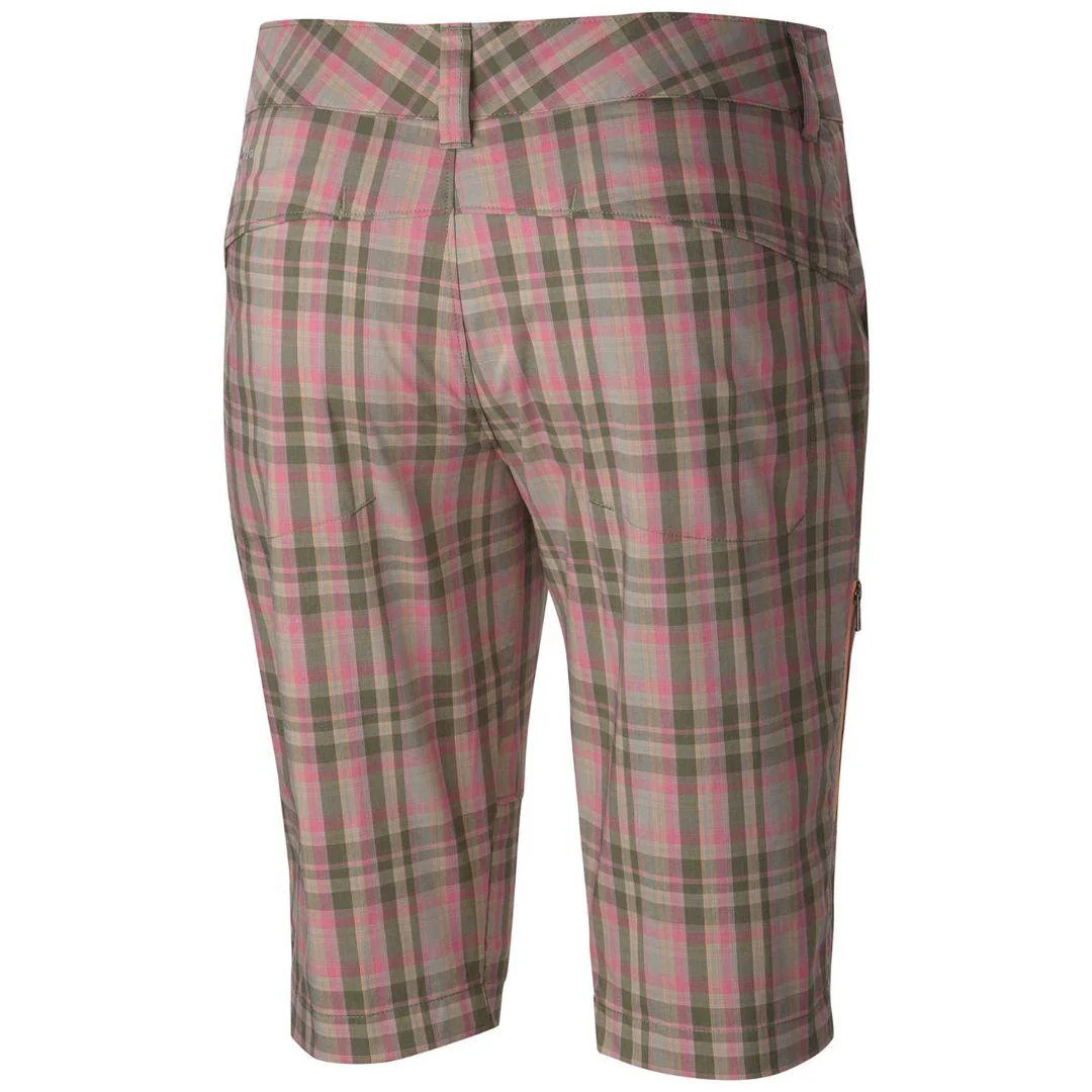 Columbia Women Red Saturday Trail II Plaid Short (Sun Protection) - Image 2