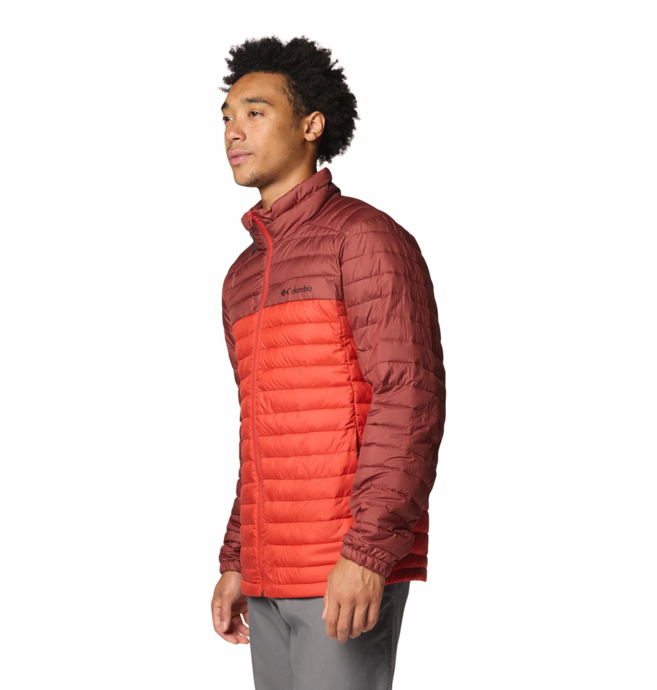 Columbia Men Red Silver Falls II Jacket - Image 3