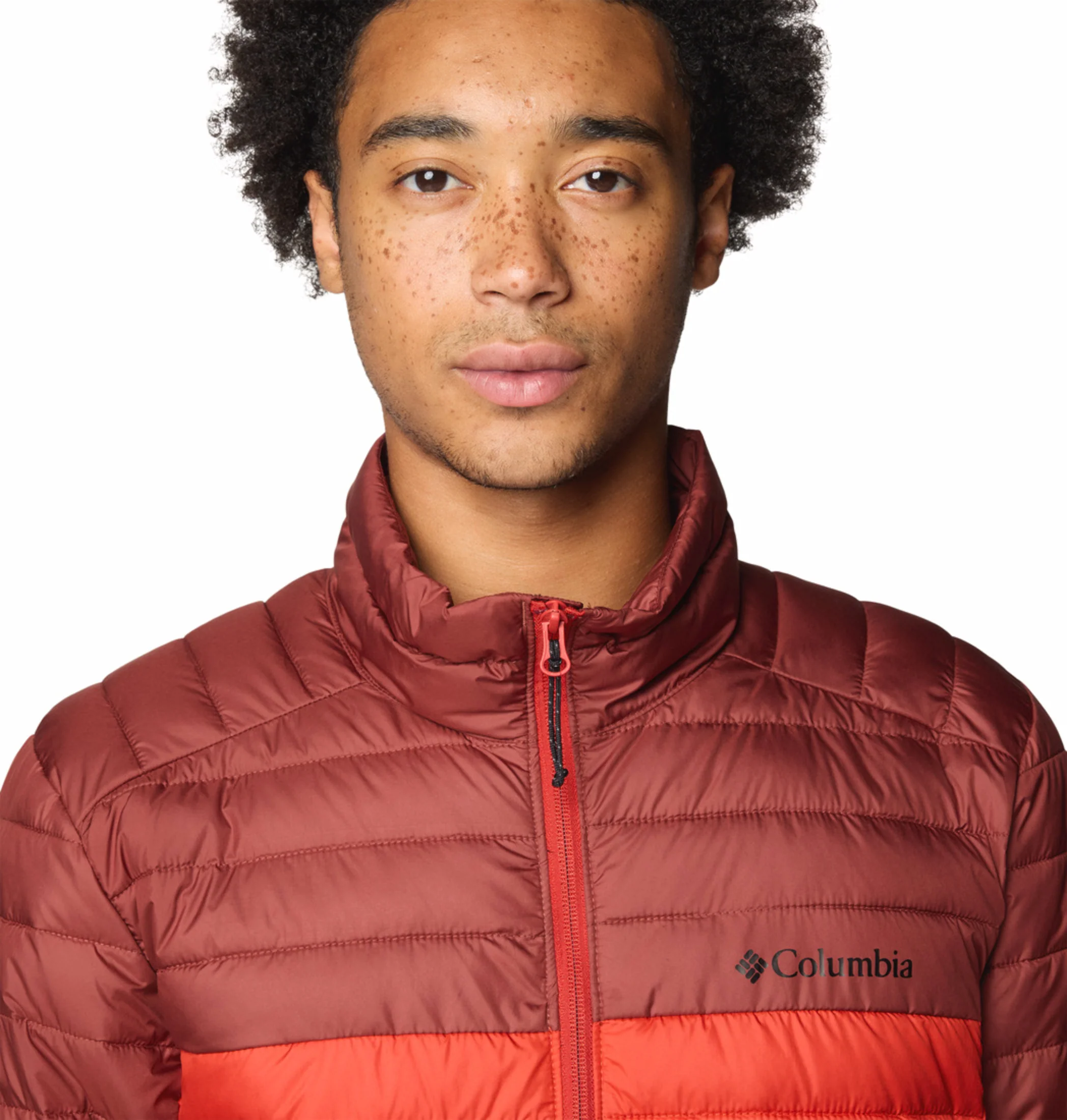 Columbia Men Red Silver Falls II Jacket - Image 5