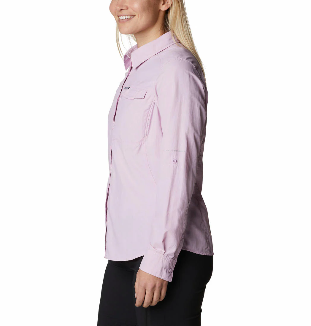 Columbia Women Purple Silver Ridge 2.0 Long Sleeve (Sun Protection) - Image 2