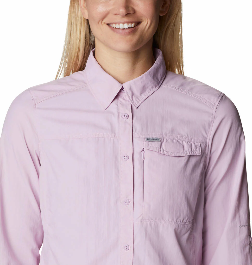 Columbia Women Purple Silver Ridge 2.0 Long Sleeve (Sun Protection) - Image 4
