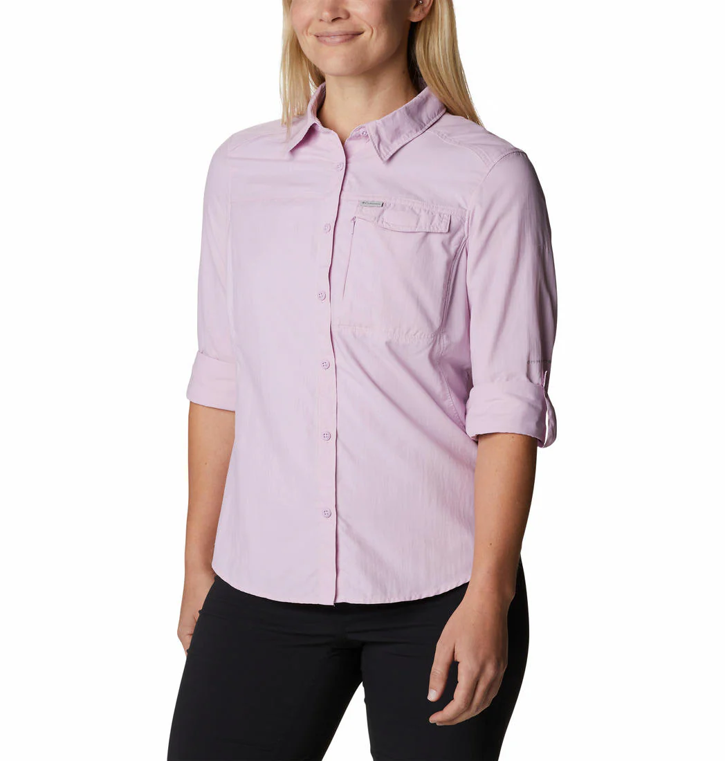 Columbia Women Purple Silver Ridge 2.0 Long Sleeve (Sun Protection) - Image 6