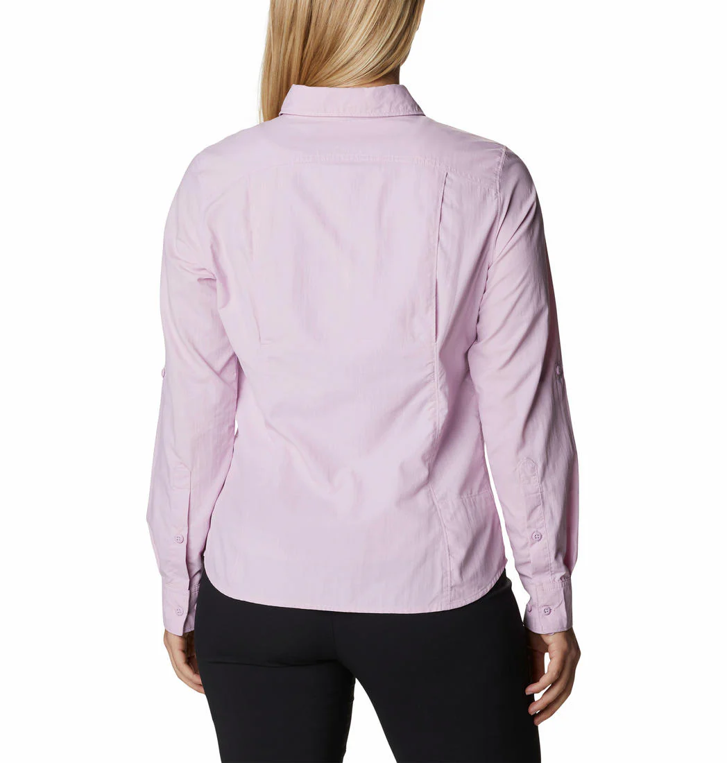 Columbia Women Purple Silver Ridge 2.0 Long Sleeve (Sun Protection) - Image 7