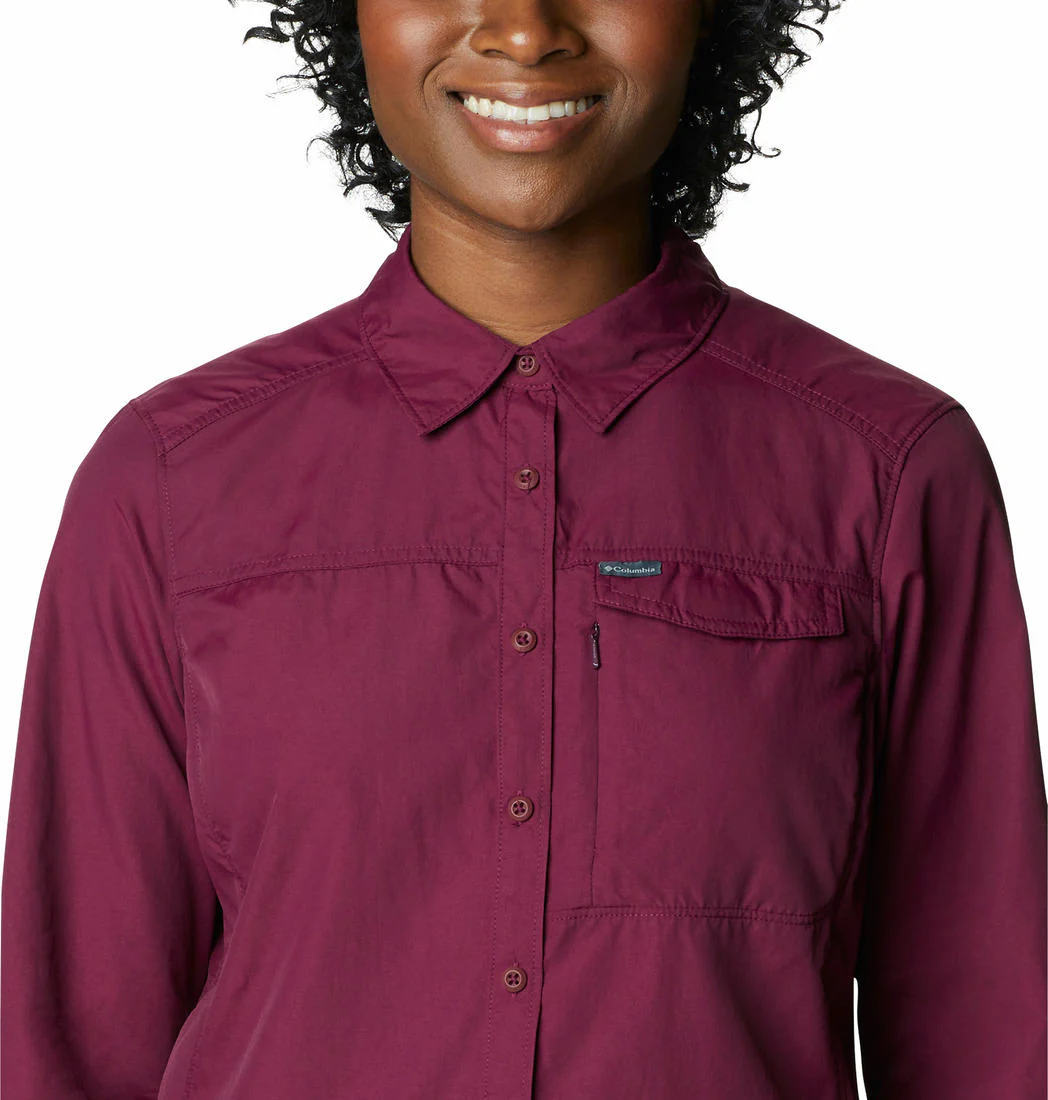 Columbia Women Purple Silver Ridge 2.0 Long Sleeve (Sun Protection) - Image 4