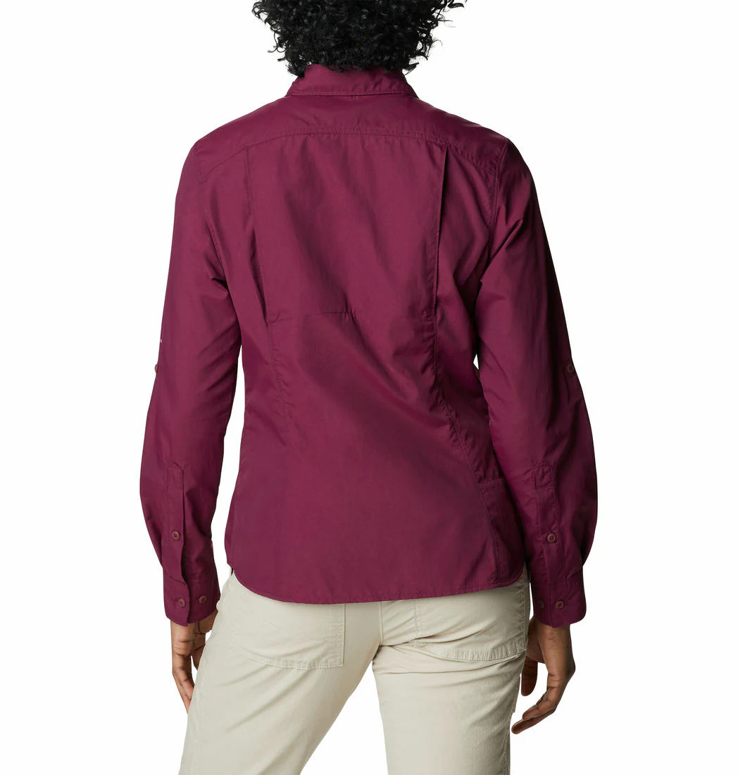 Columbia Women Purple Silver Ridge 2.0 Long Sleeve (Sun Protection) - Image 8