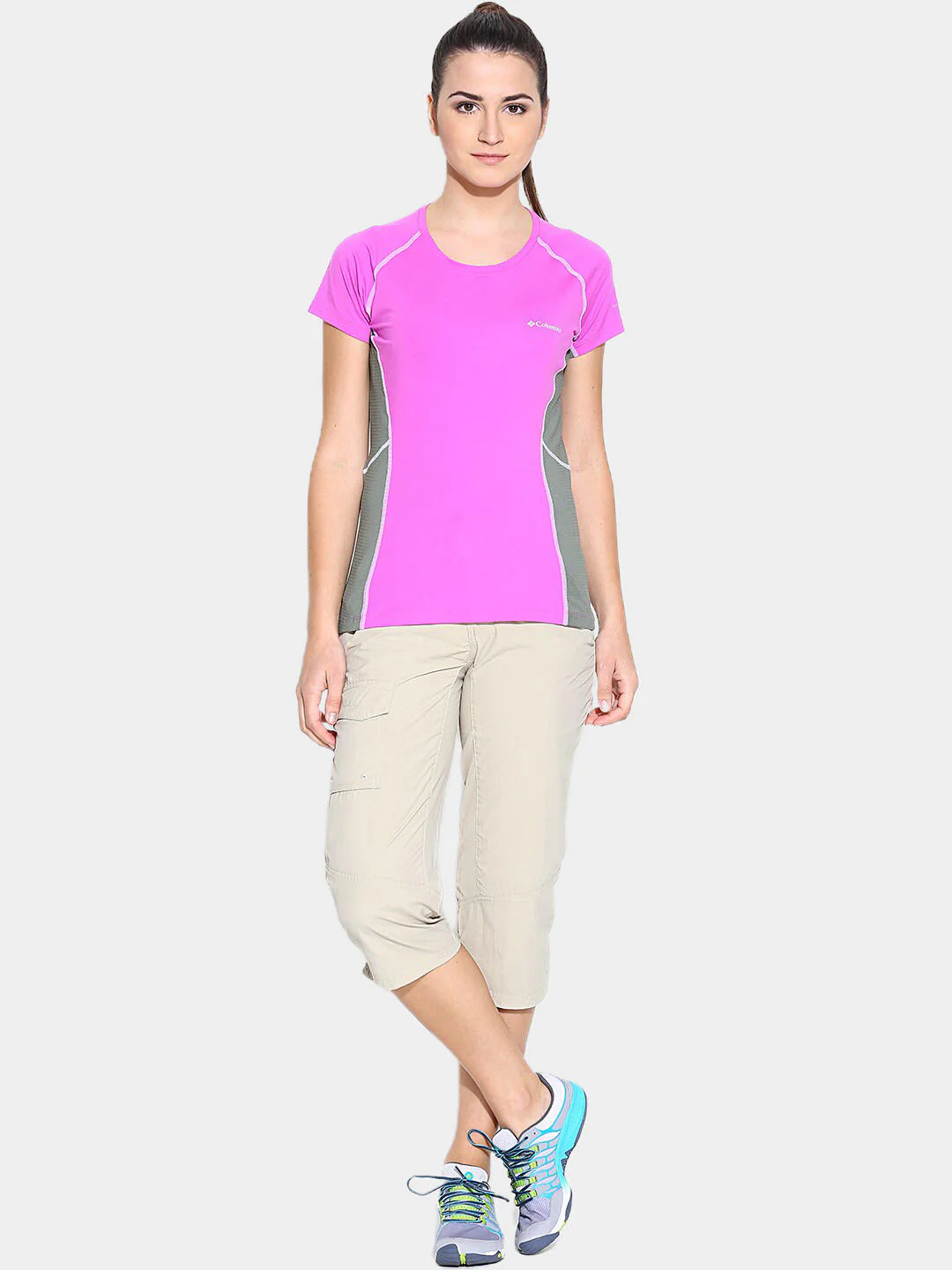 Columbia Women Beige Silver Ridge Capri (Sun Protection) - Image 5