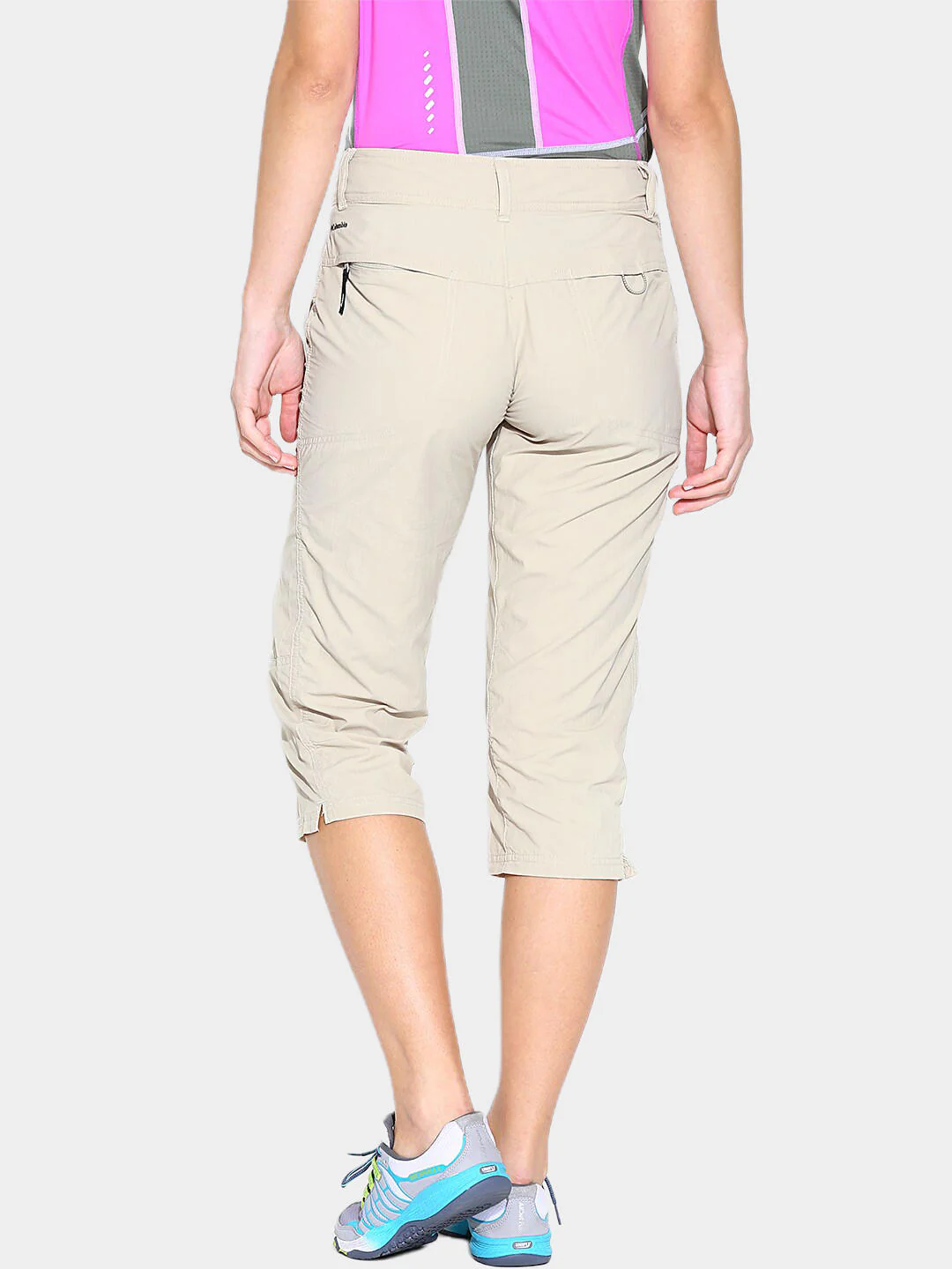Columbia Women Beige Silver Ridge Capri (Sun Protection) - Image 6
