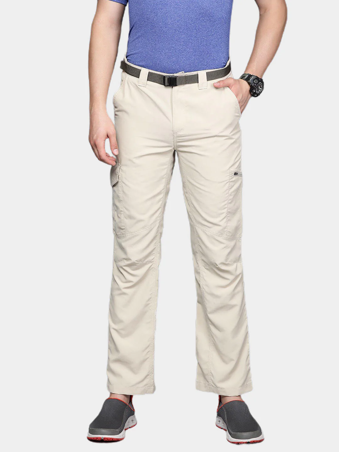 Columbia Men Beige Silver Ridge Cargo Pant (Sun Protection) - Image 11