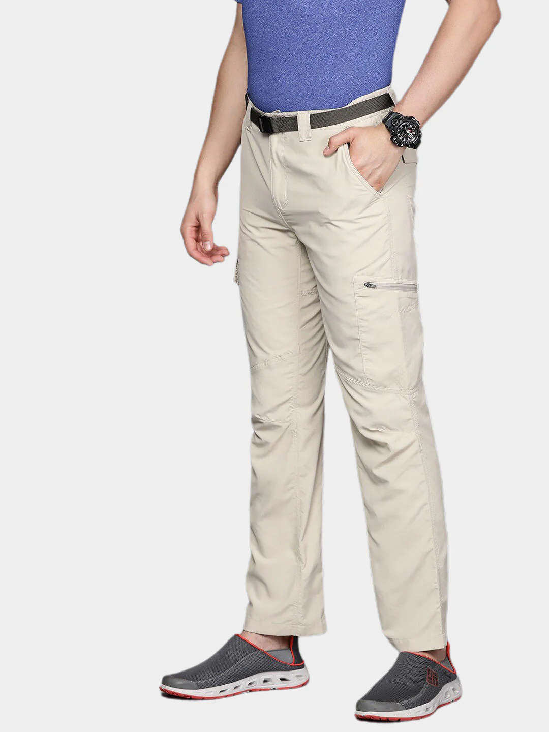 Columbia Men Beige Silver Ridge Cargo Pant (Sun Protection) - Image 12
