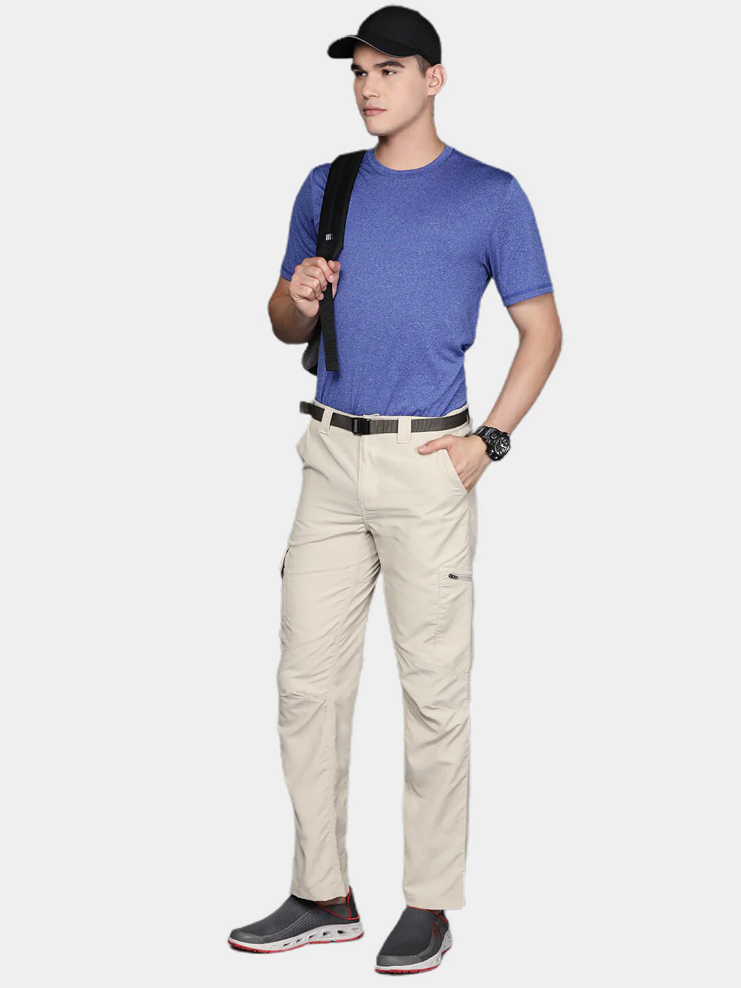 Columbia Men Beige Silver Ridge Cargo Pant (Sun Protection) - Image 14