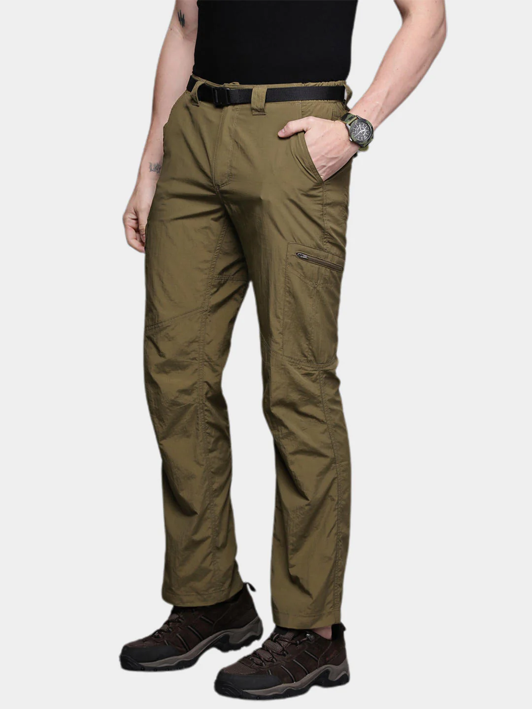 Columbia Men Green Silver Ridge Cargo Pant (Sun Protection) - Image 11
