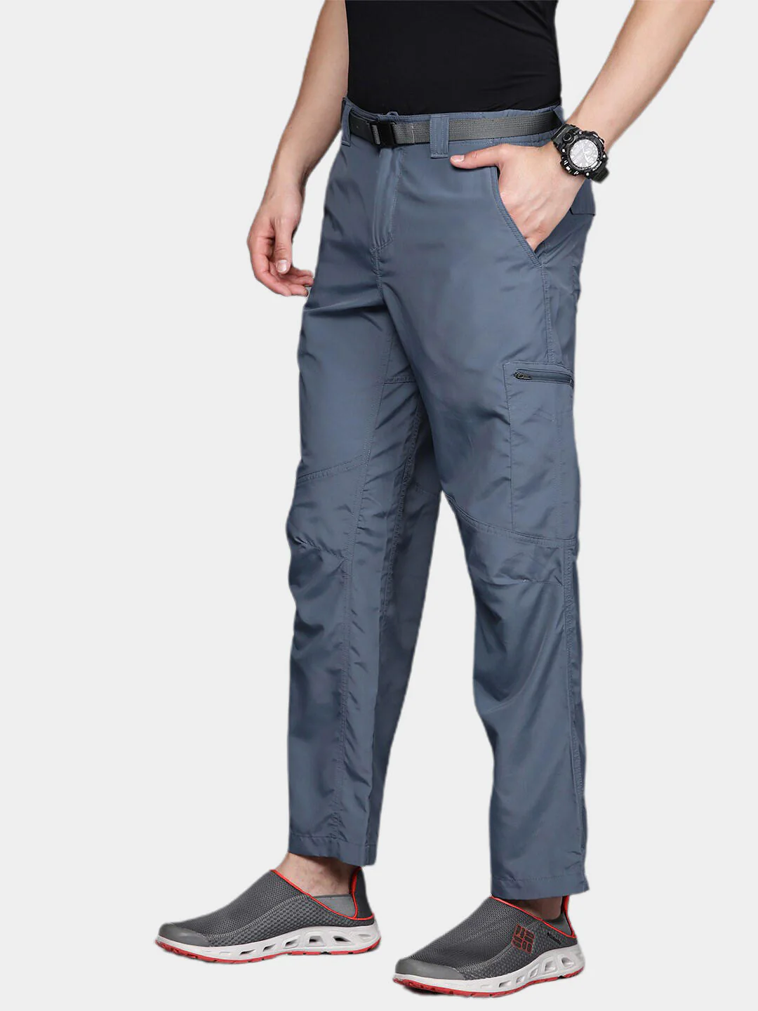 Columbia Men Blue Silver Ridge Cargo Pant (Sun Protection) - Image 11