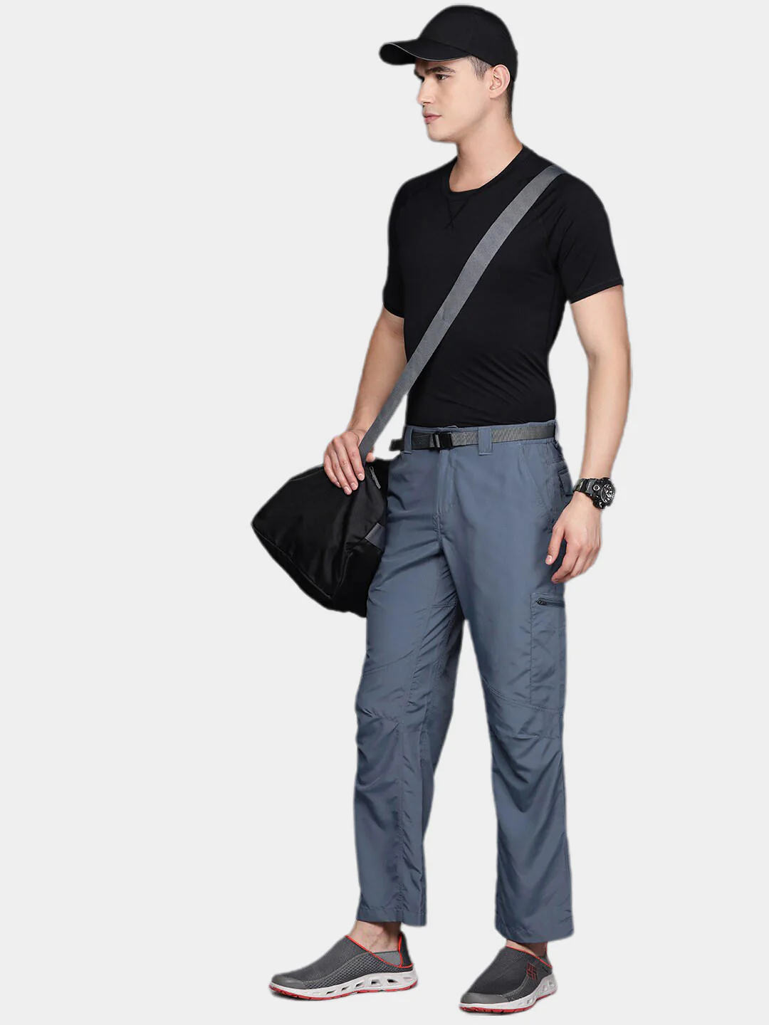 Columbia Men Blue Silver Ridge Cargo Pant (Sun Protection) - Image 13