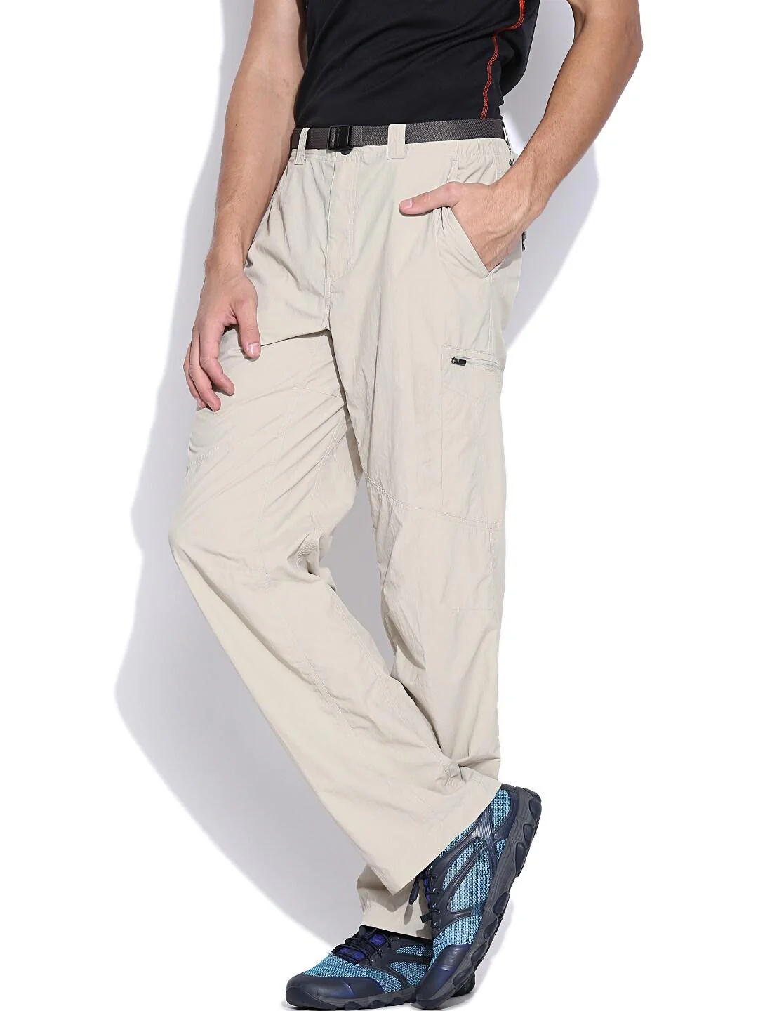 Columbia Men Beige Silver Ridge Cargo Pant (Sun Protection) - Image 2