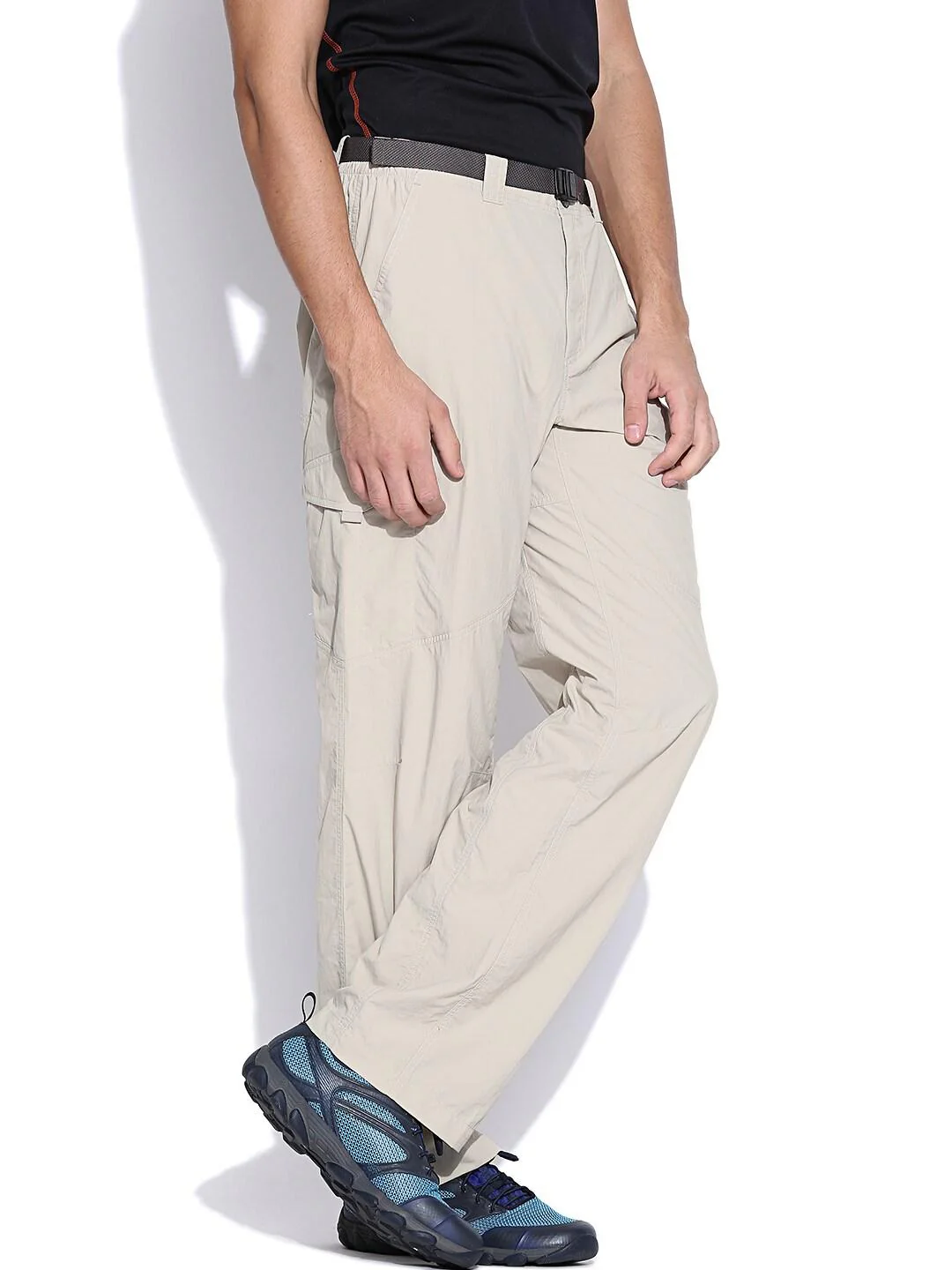 Columbia Men Beige Silver Ridge Cargo Pant (Sun Protection) - Image 4