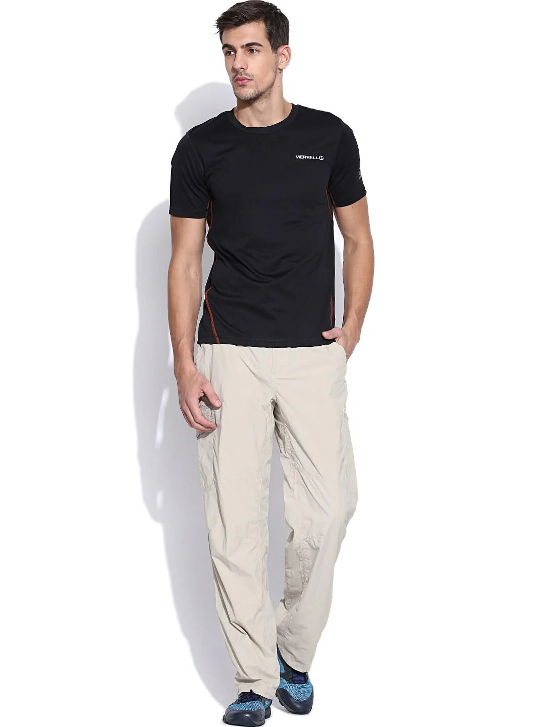 Columbia Men Beige Silver Ridge Cargo Pant (Sun Protection) - Image 5