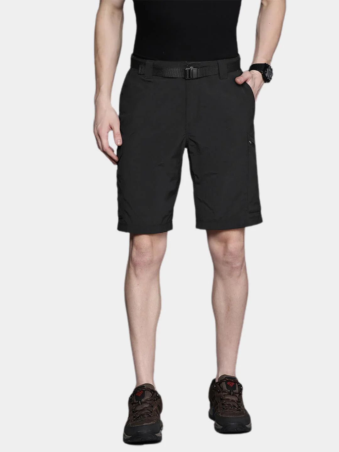 Columbia Men Black Silver Ridge Cargo Short (Sun Protection) - Image 10