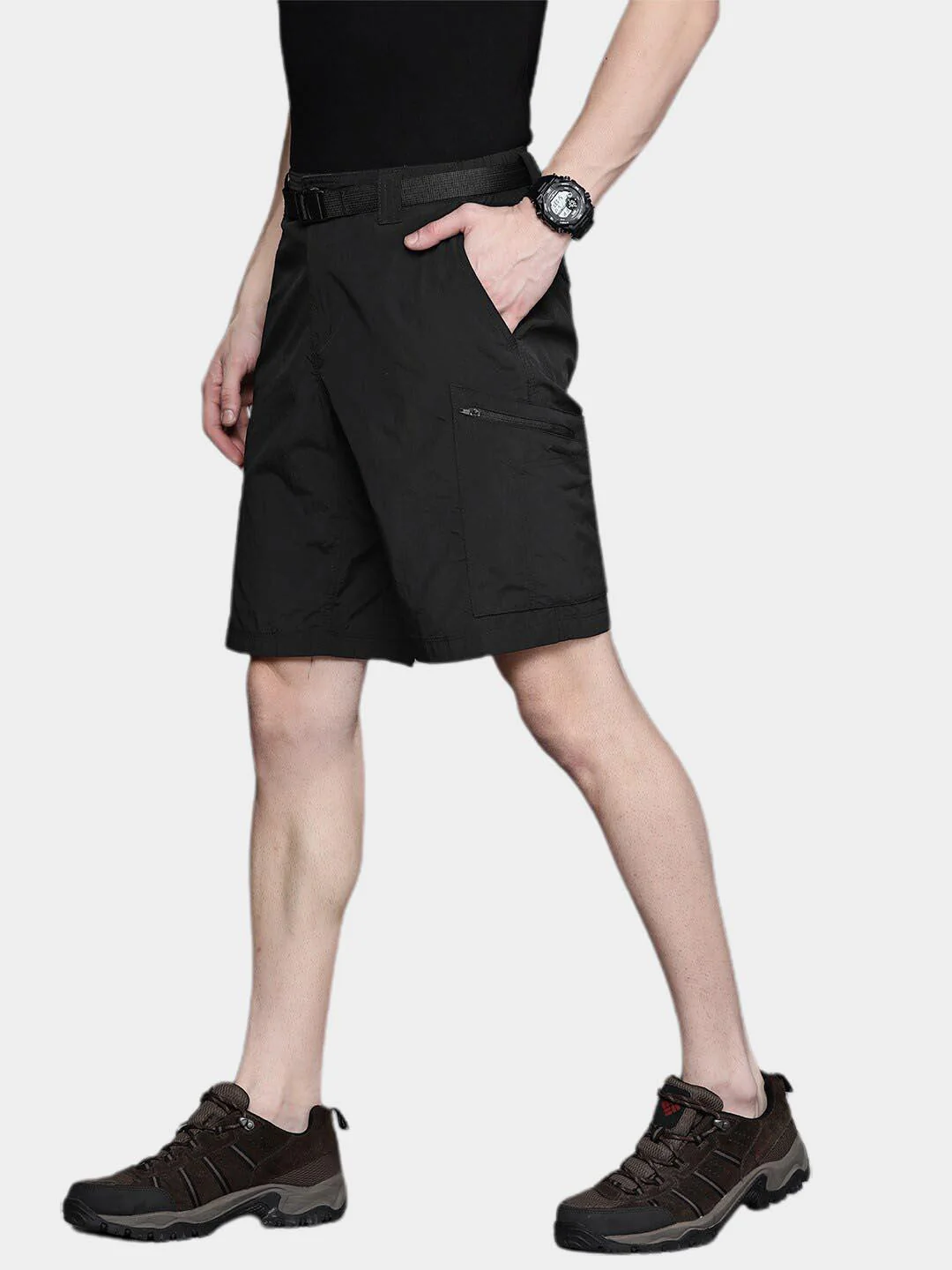Columbia Men Black Silver Ridge Cargo Short (Sun Protection) - Image 11