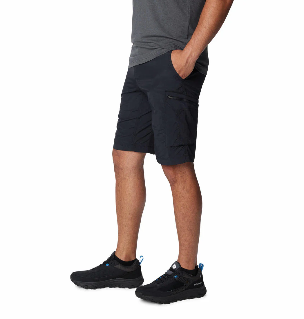 Columbia Men Black Silver Ridge Cargo Short (Sun Protection) - Image 2
