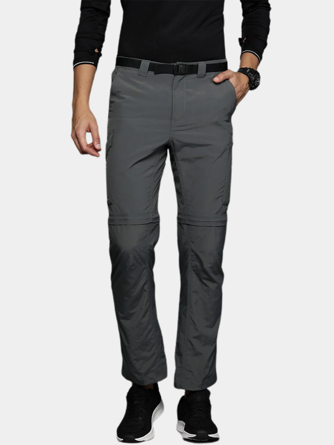 Columbia Men Grey Silver Ridge Convertible Pant (Sun Protection) - Image 10