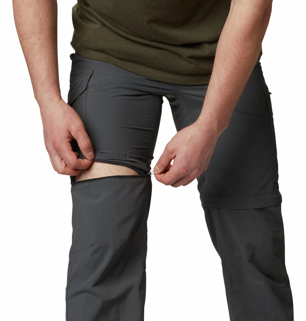 Columbia Men Grey Silver Ridge Convertible Pant (Sun Protection) - Image 4