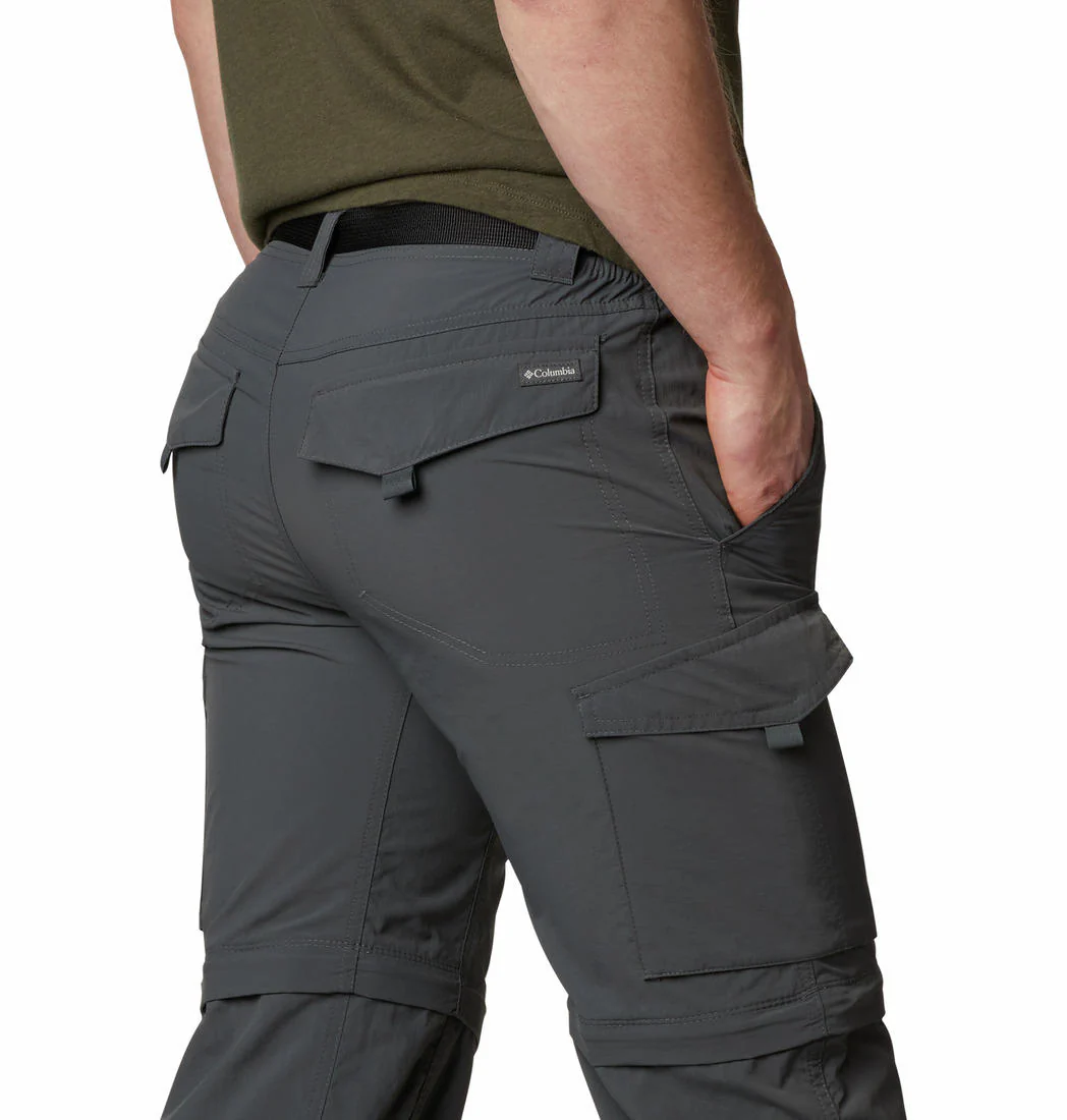 Columbia Men Grey Silver Ridge Convertible Pant (Sun Protection) - Image 5