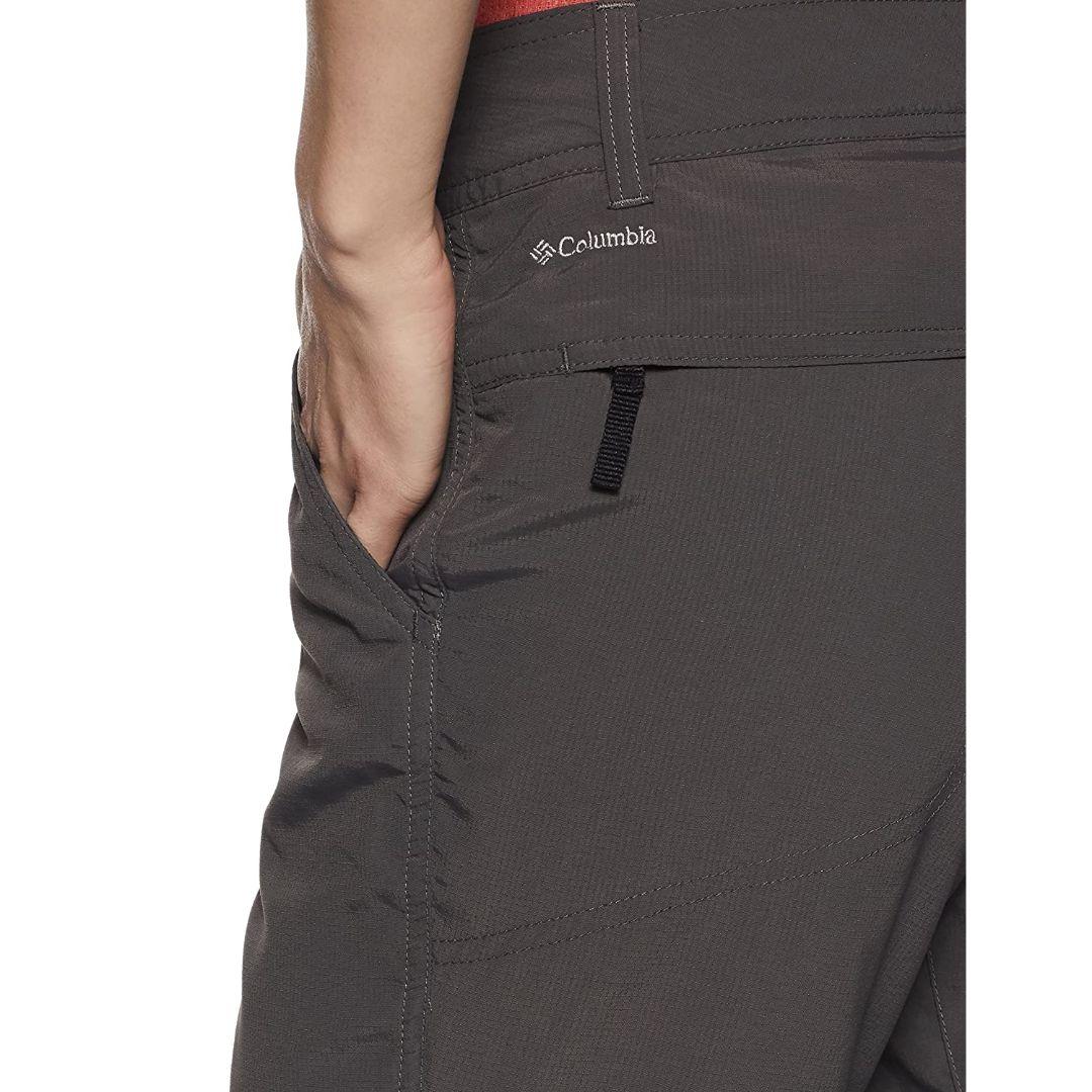 Columbia Women Grey Silver Ridge Convertible Pant (Sun Protection) - Image 3