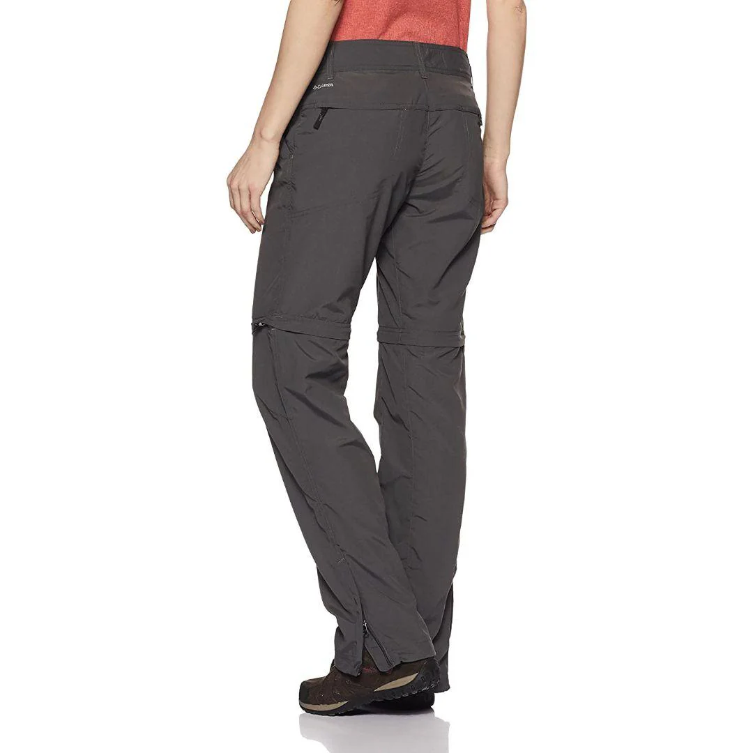Columbia Women Grey Silver Ridge Convertible Pant (Sun Protection) - Image 6