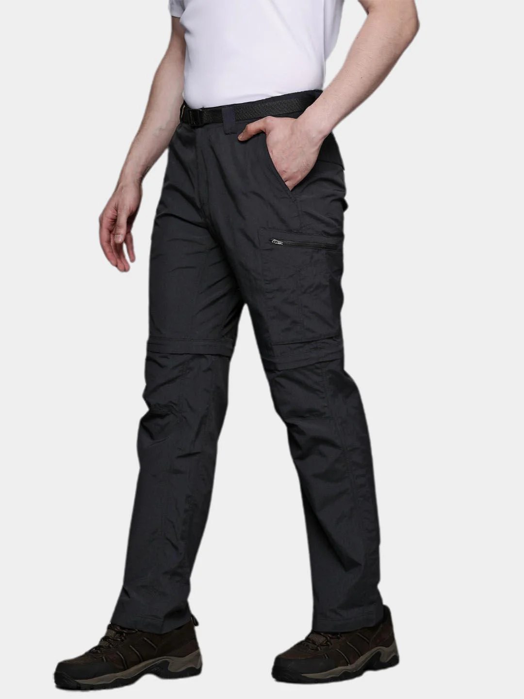 Columbia Men Black Silver Ridge Convertible Pant (Sun Protection) - Image 10