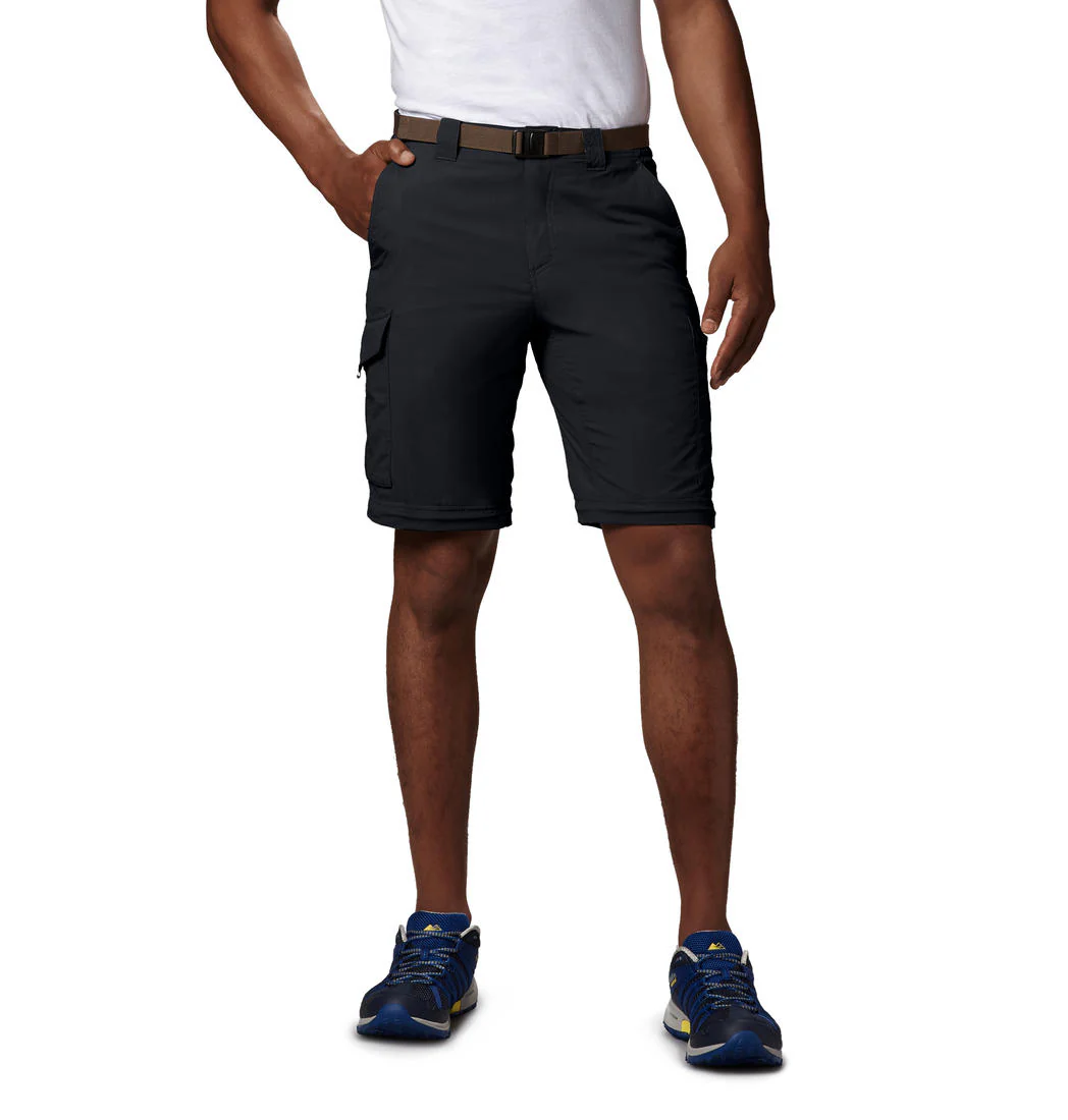 Columbia Men Black Silver Ridge Convertible Pant (Sun Protection) - Image 2