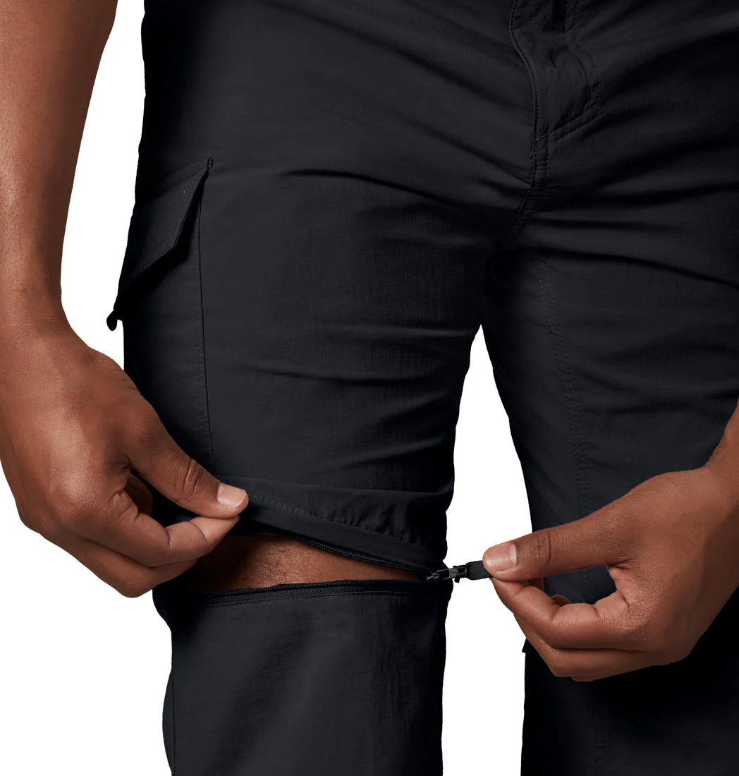 Columbia Men Black Silver Ridge Convertible Pant (Sun Protection) - Image 4