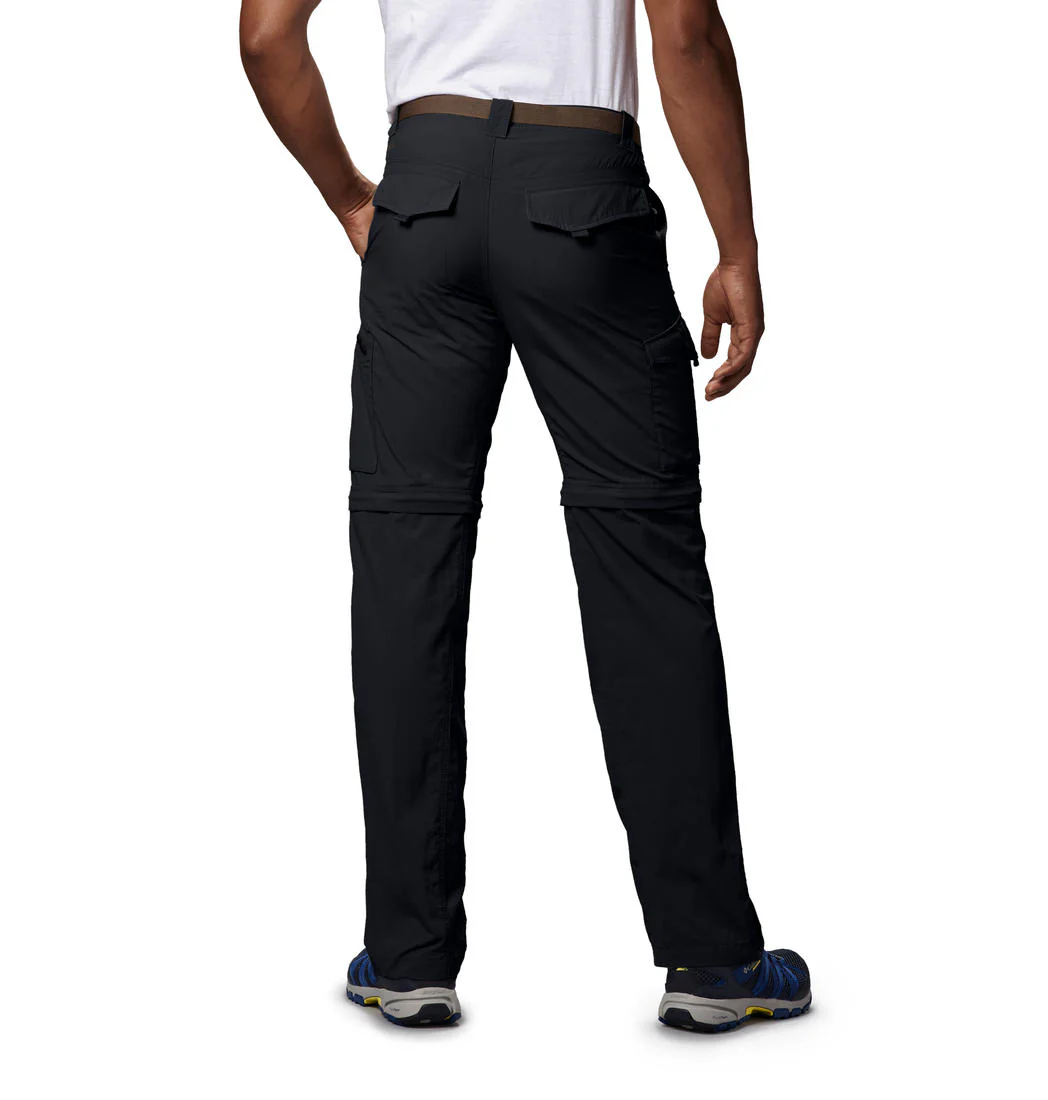 Columbia Men Black Silver Ridge Convertible Pant (Sun Protection) - Image 6