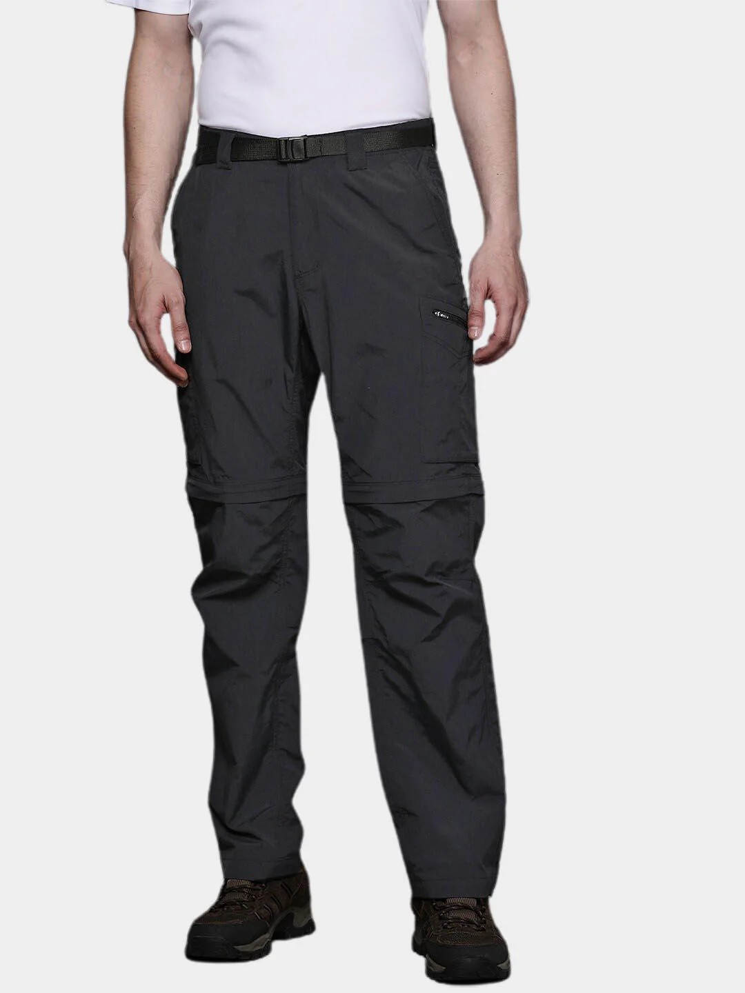 Columbia Men Black Silver Ridge Convertible Pant (Sun Protection) - Image 9