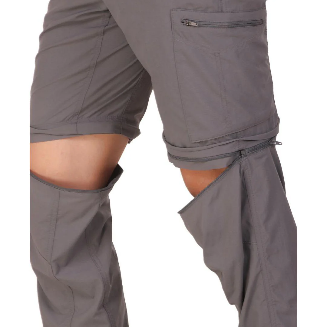Columbia Men Grey Silver Ridge Convertible Pant (Sun Protection) - Image 5
