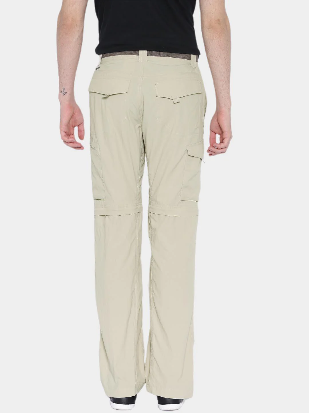 Columbia Men Beige Silver Ridge Convertible Pant (Sun Protection) - Image 3