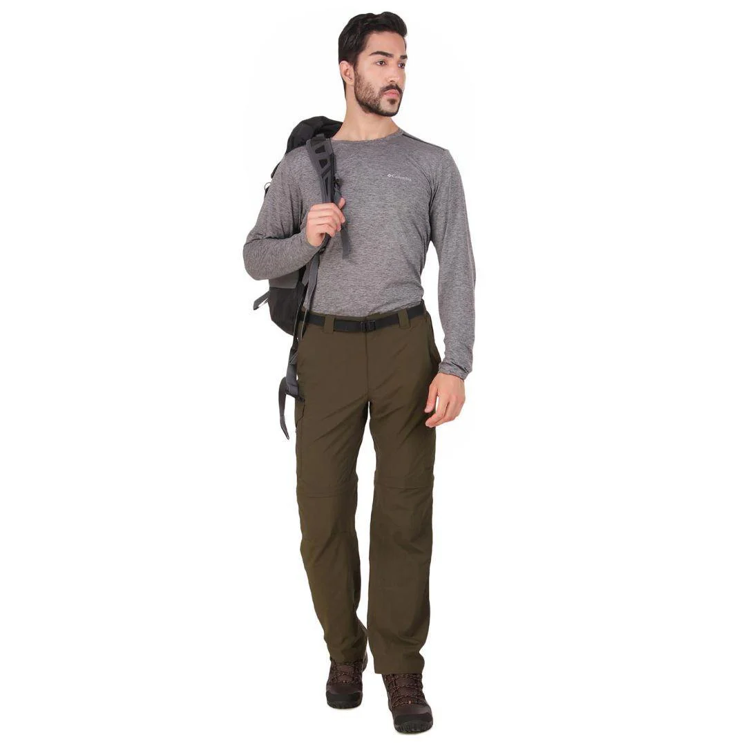 Columbia Men Olive Silver Ridge Convertible Pant (Sun Protection) - Image 5