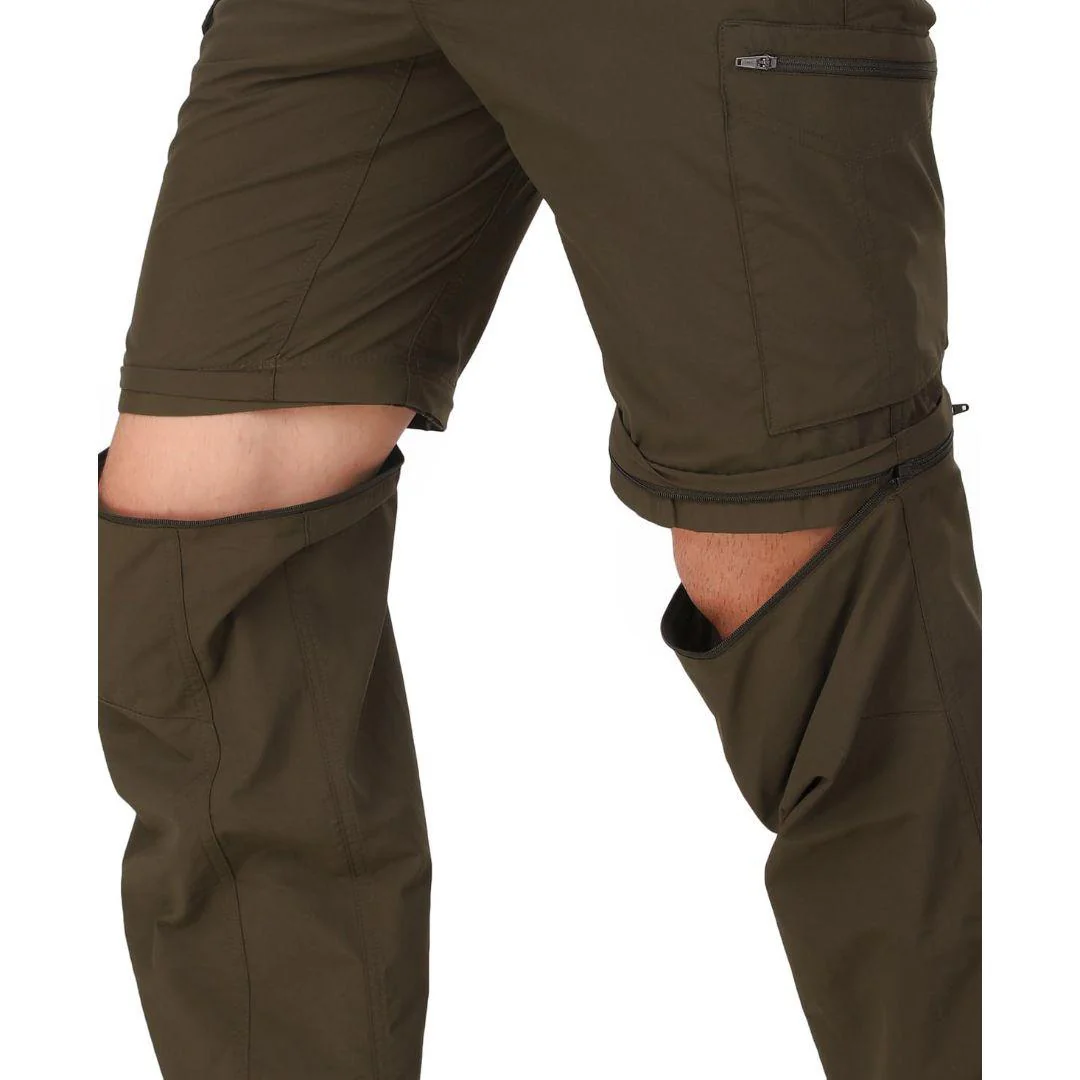 Columbia Men Olive Silver Ridge Convertible Pant (Sun Protection) - Image 9