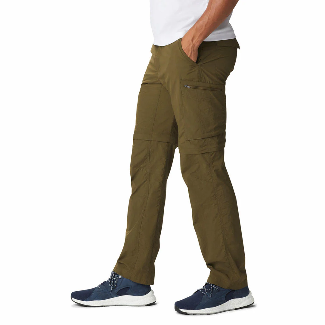 Columbia Men Green Silver Ridge Convertible Pant (Sun Protection) - Image 2