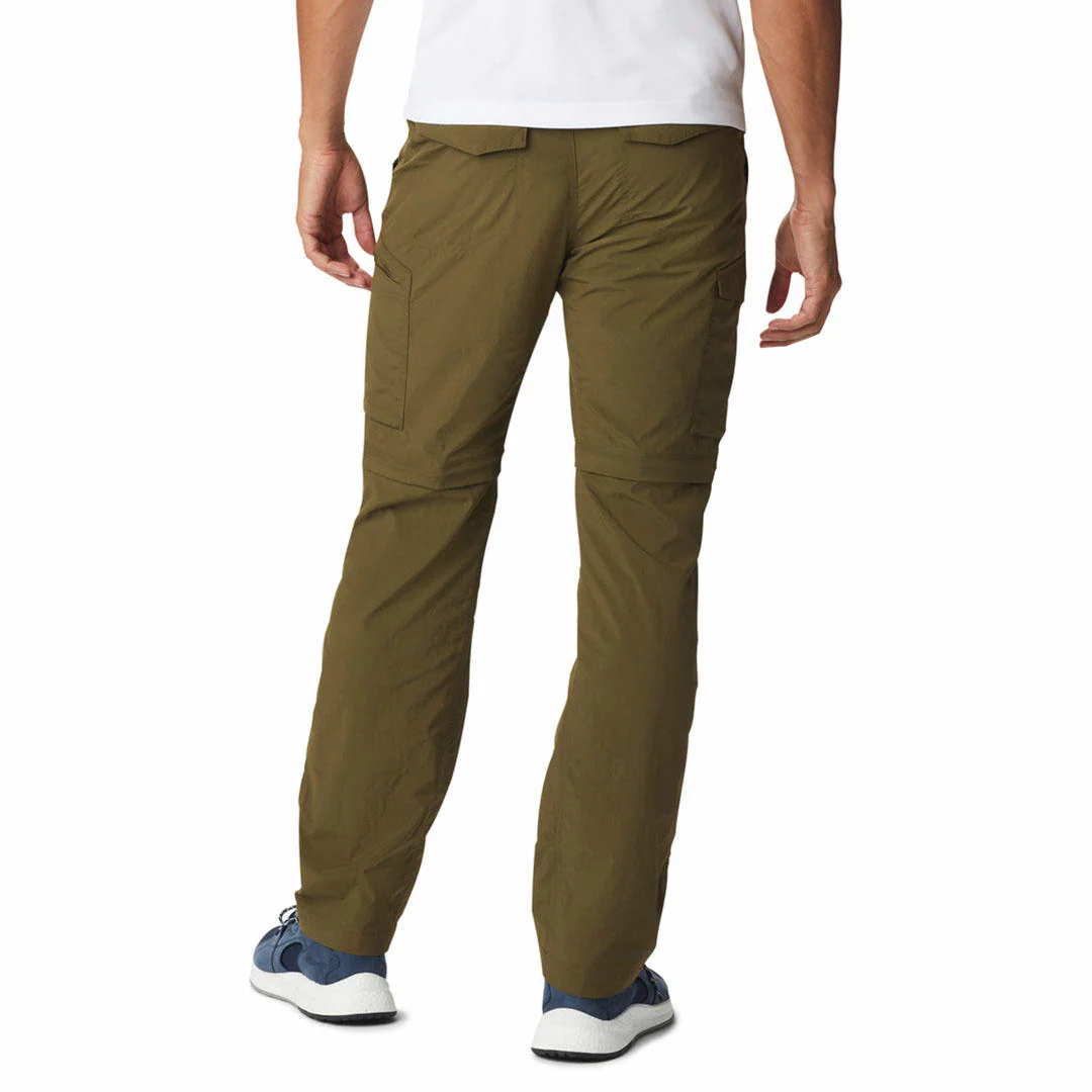 Columbia Men Green Silver Ridge Convertible Pant (Sun Protection) - Image 4