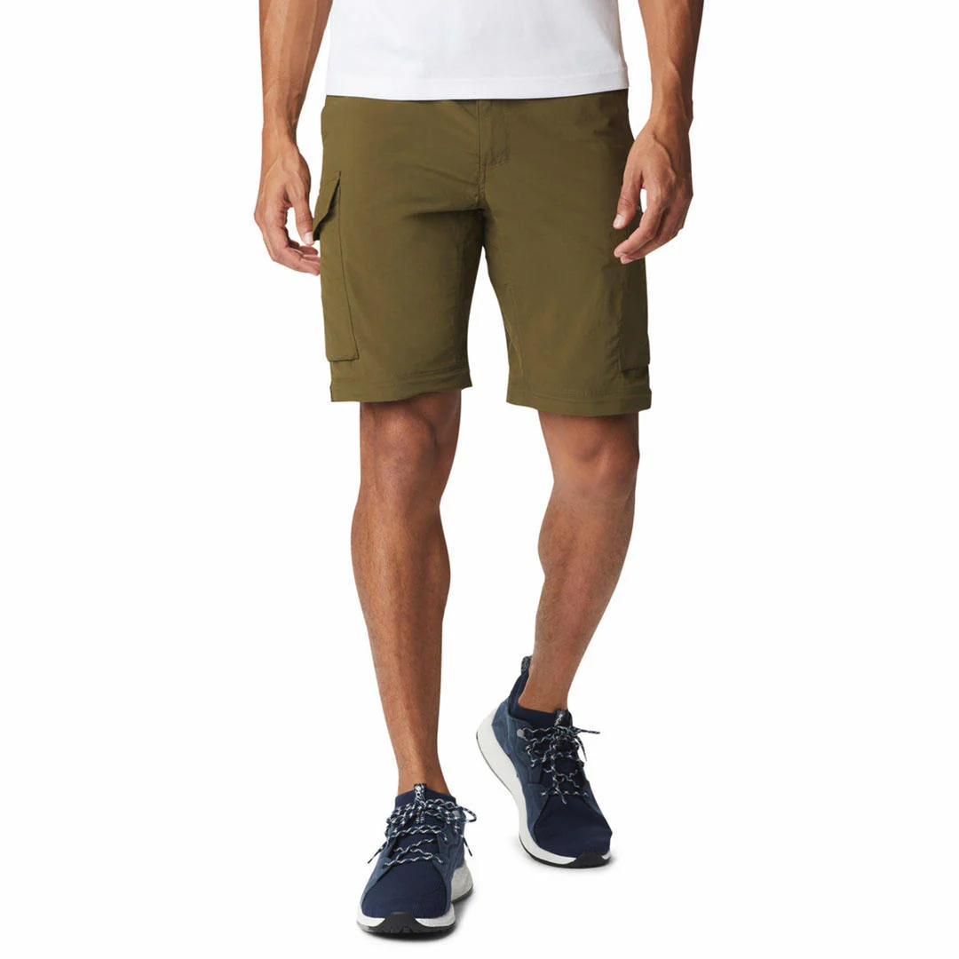 Columbia Men Green Silver Ridge Convertible Pant (Sun Protection) - Image 5