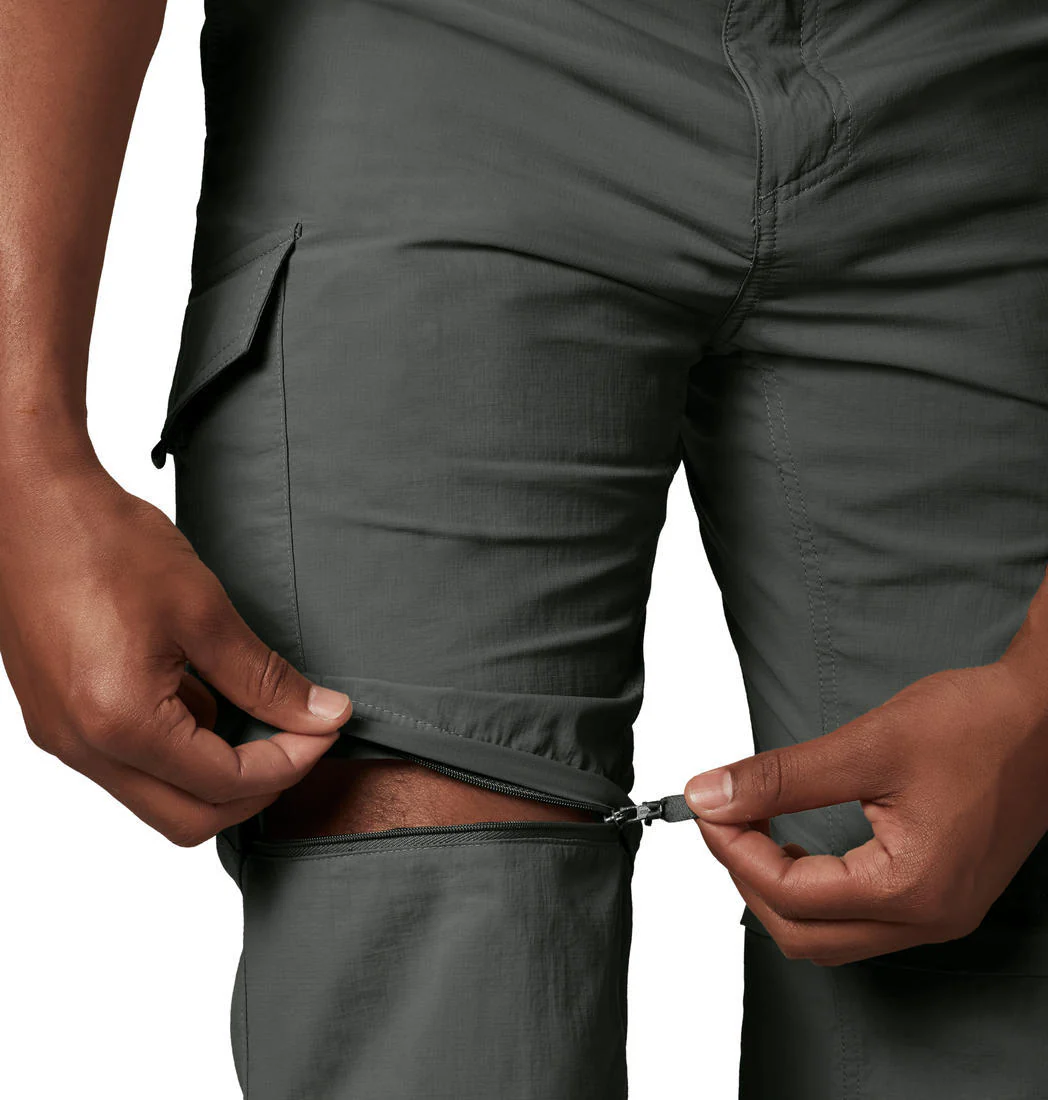Columbia Men Green Silver Ridge Convertible Pant (Sun Protection) - Image 5