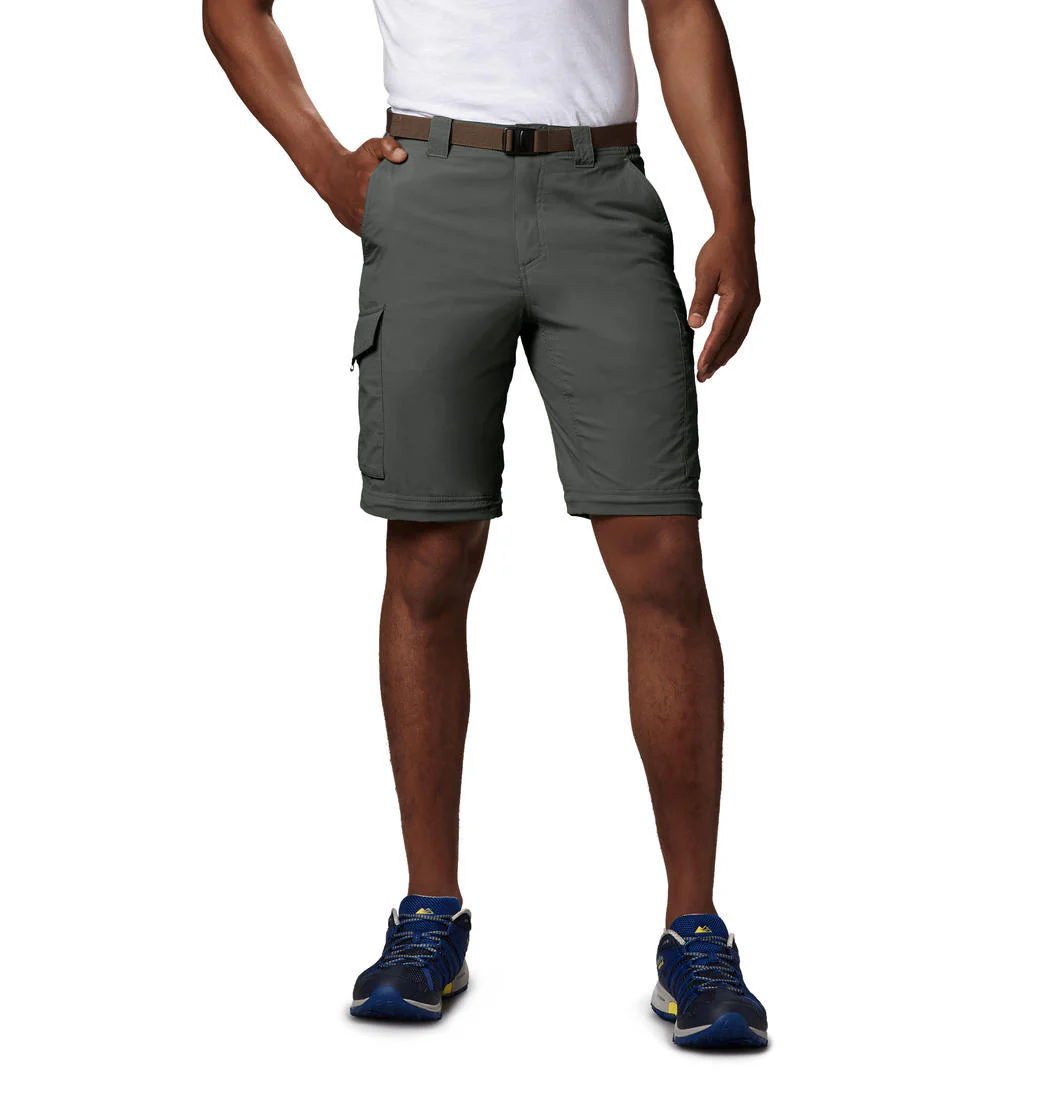 Columbia Men Green Silver Ridge Convertible Pant (Sun Protection) - Image 6