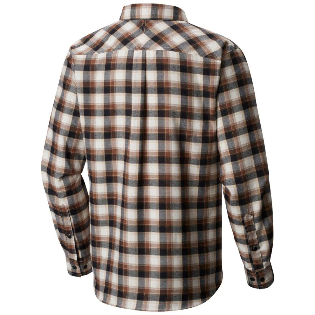 Columbia Men Black Silver Ridge  Flannel Long Sleeve Shirt - Image 2