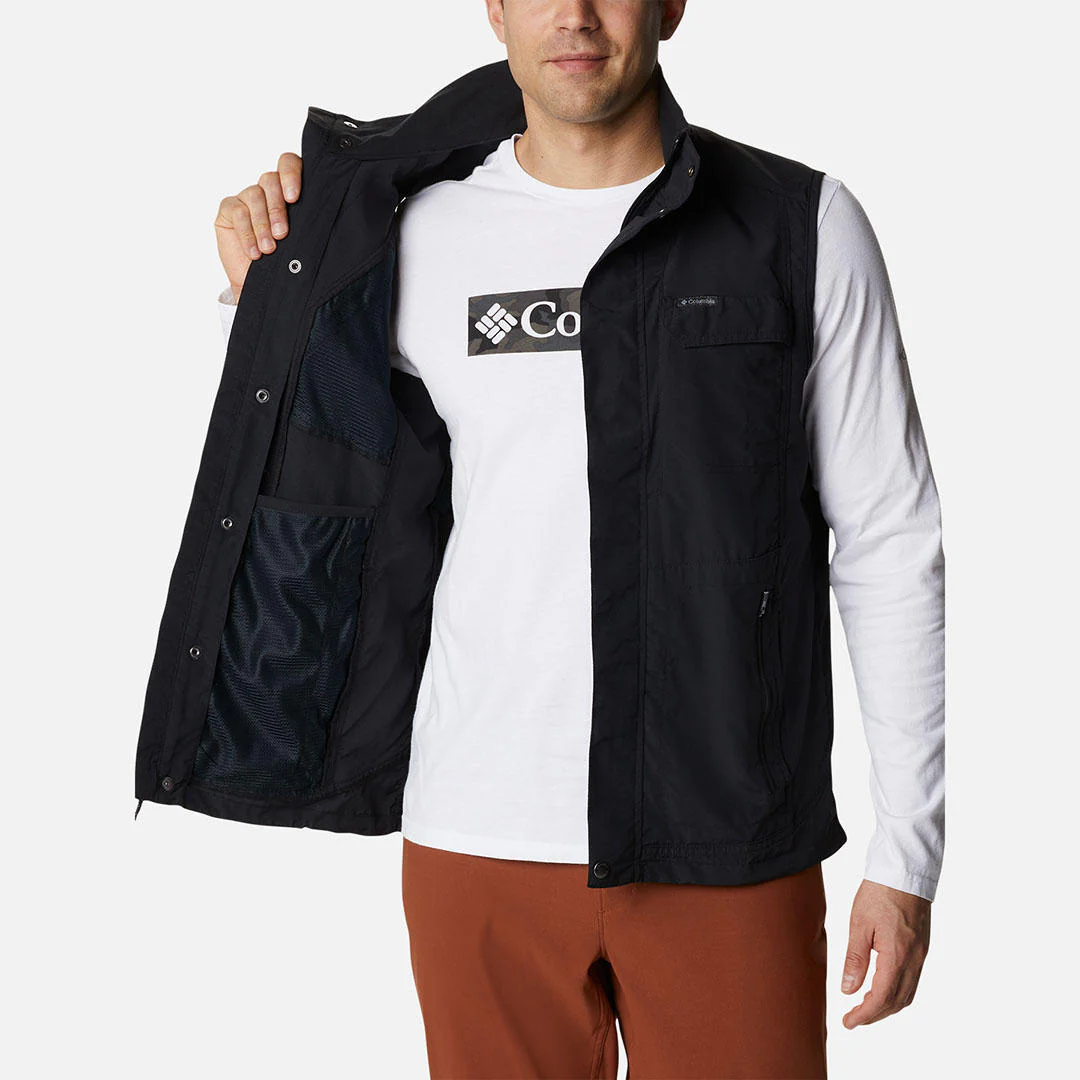 Columbia Men Black Silver Ridge II Vest (Sun Protection) - Image 6