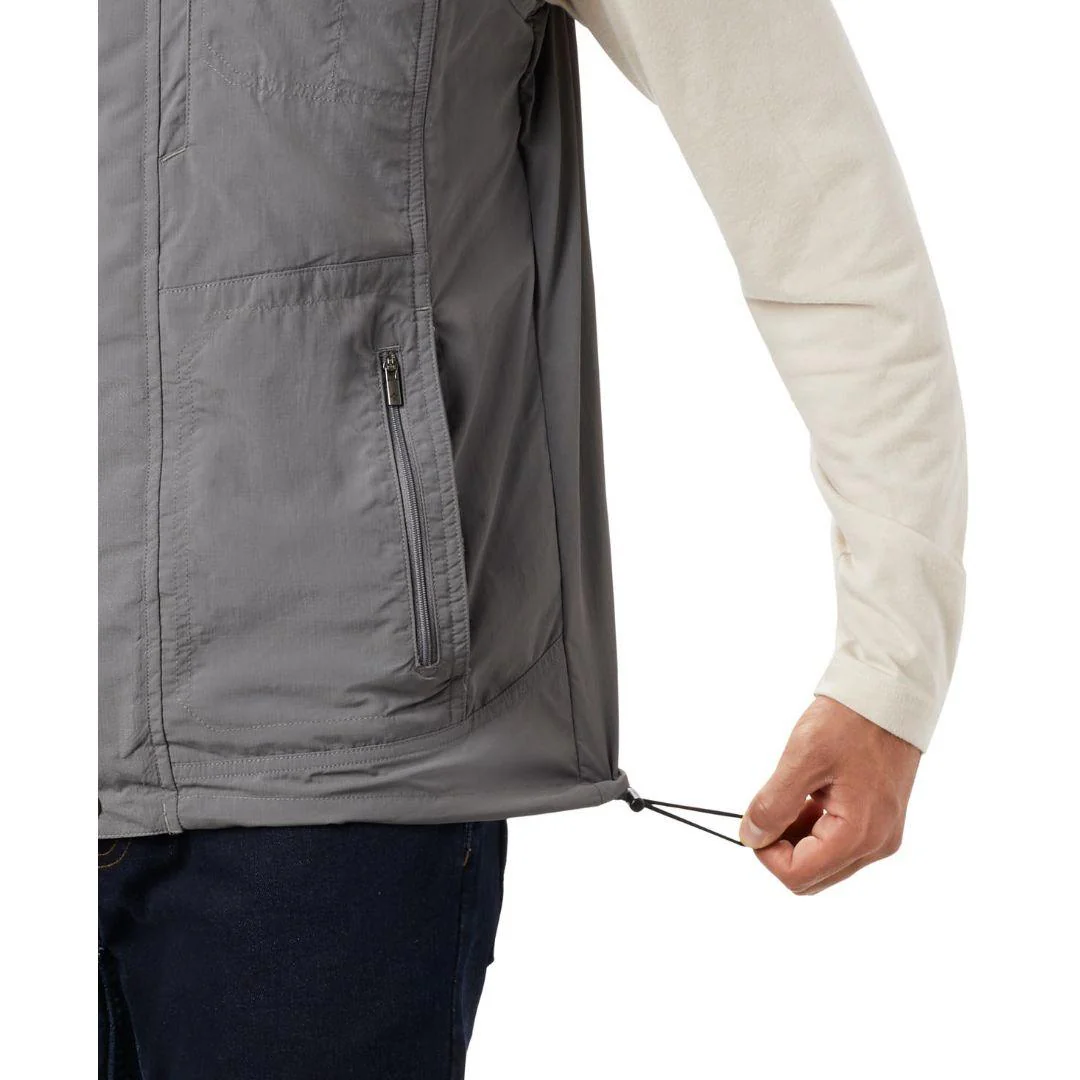 Columbia Men Grey Silver Ridge II Vest (Sun Protection) - Image 2