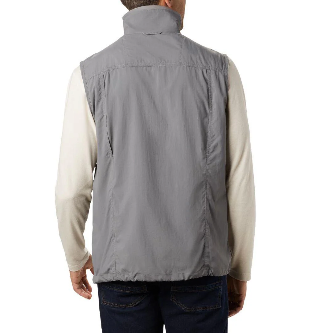 Columbia Men Grey Silver Ridge II Vest (Sun Protection) - Image 6